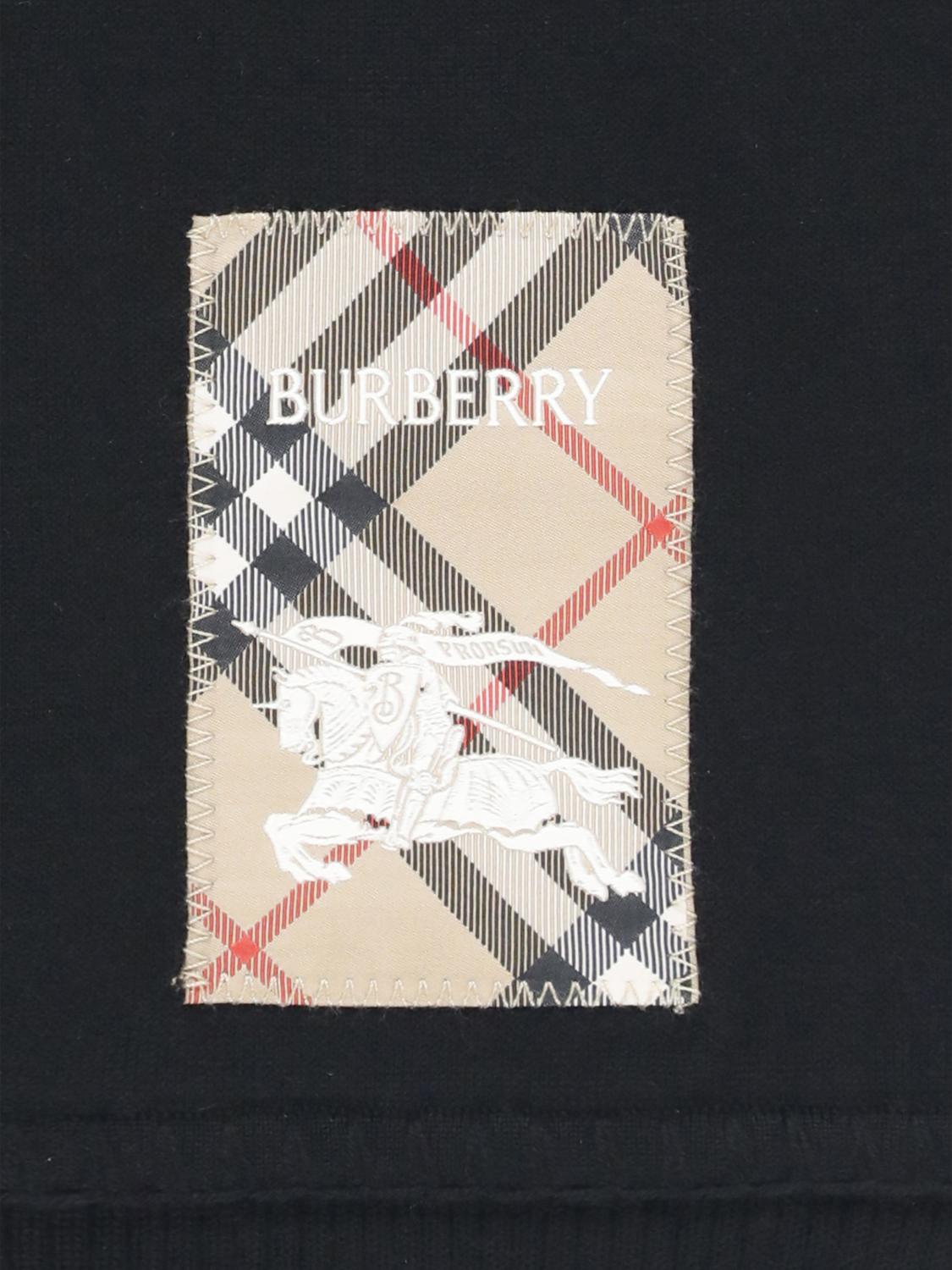 BURBERRY JACKET: Jacket kids Burberry, Black - Img 3
