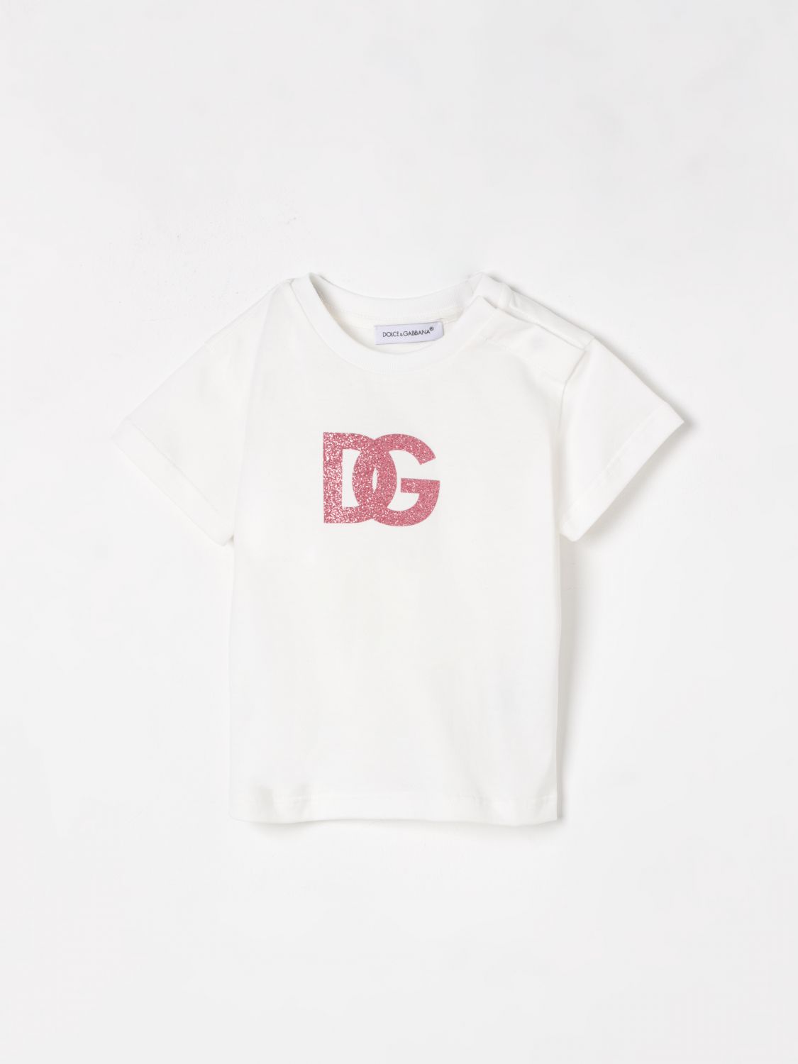 DOLCE & GABBANA T-SHIRT: T-shirt kids Dolce & Gabbana, White - Img 1