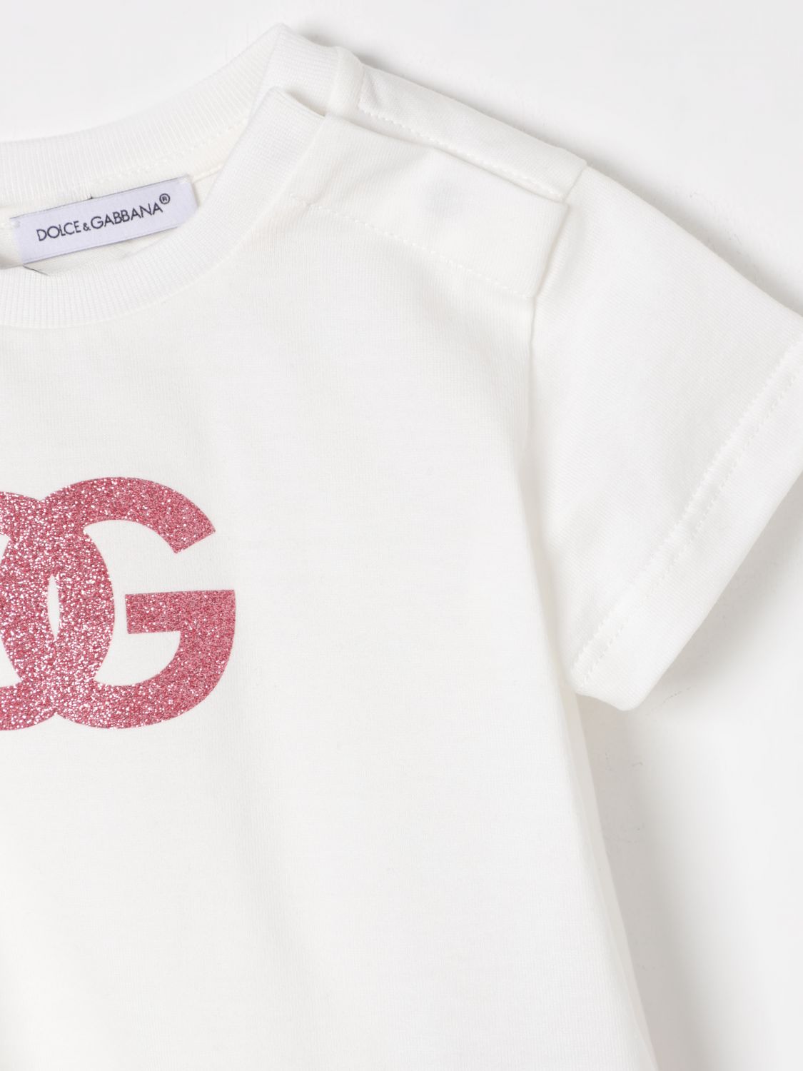 DOLCE & GABBANA T-SHIRT: T-shirt kids Dolce & Gabbana, White - Img 3