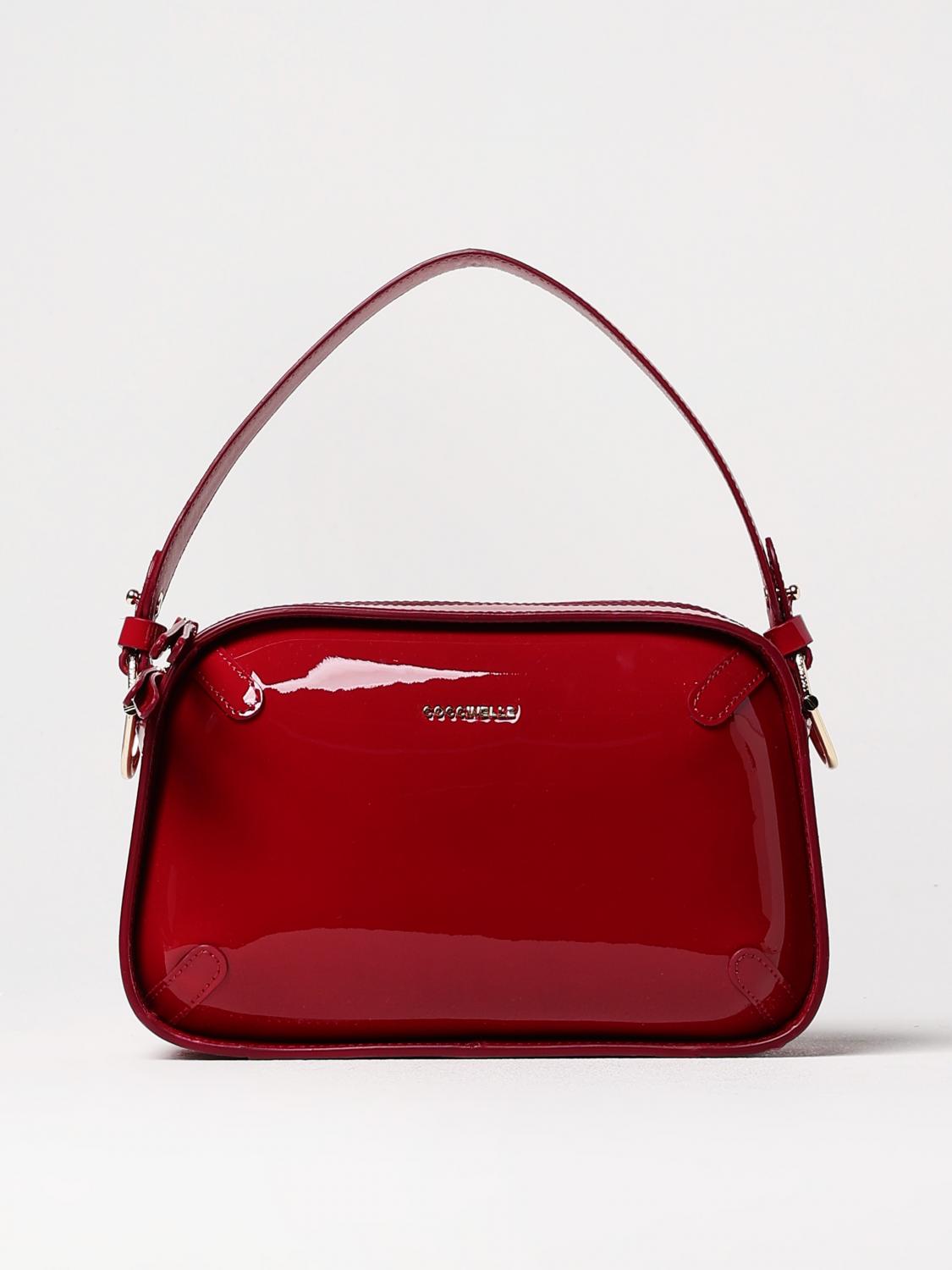 COCCINELLE HANDBAG: Shoulder bag woman Coccinelle, Wine - Img 1