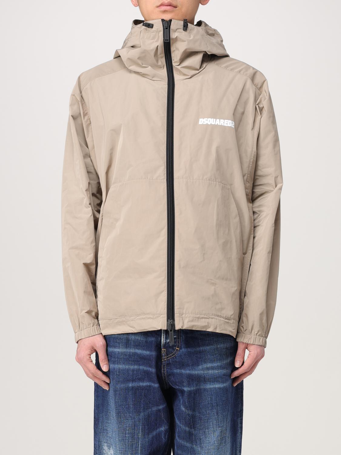 DSQUARED2 JACKET: Coat men Dsquared2, Beige - Img 1