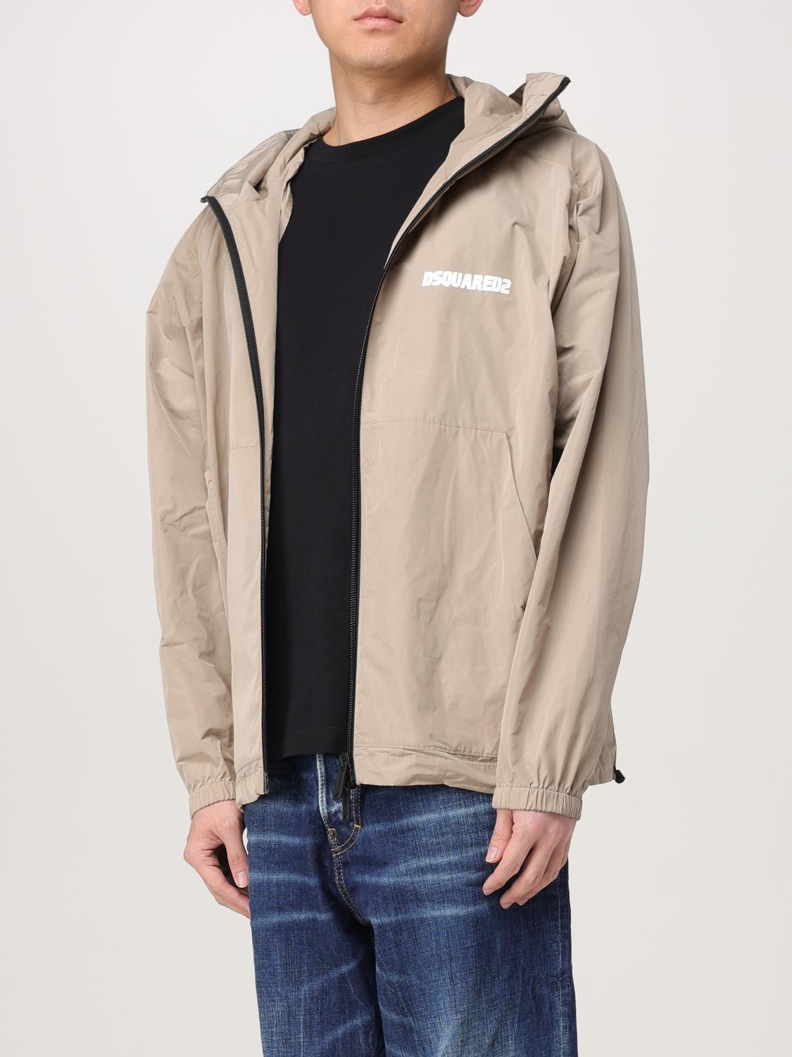 Dsquared2 Coat men - Beige | S74AM1573S53353 | GIGLIO.COM