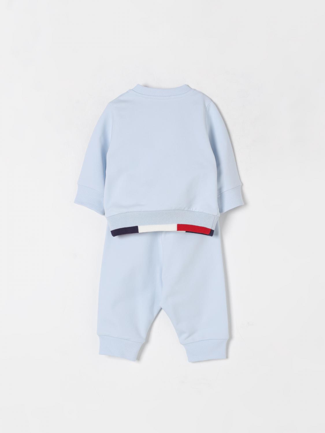 MONCLER ENSEMBLE: Robe enfant Moncler, Bleu - Img 2