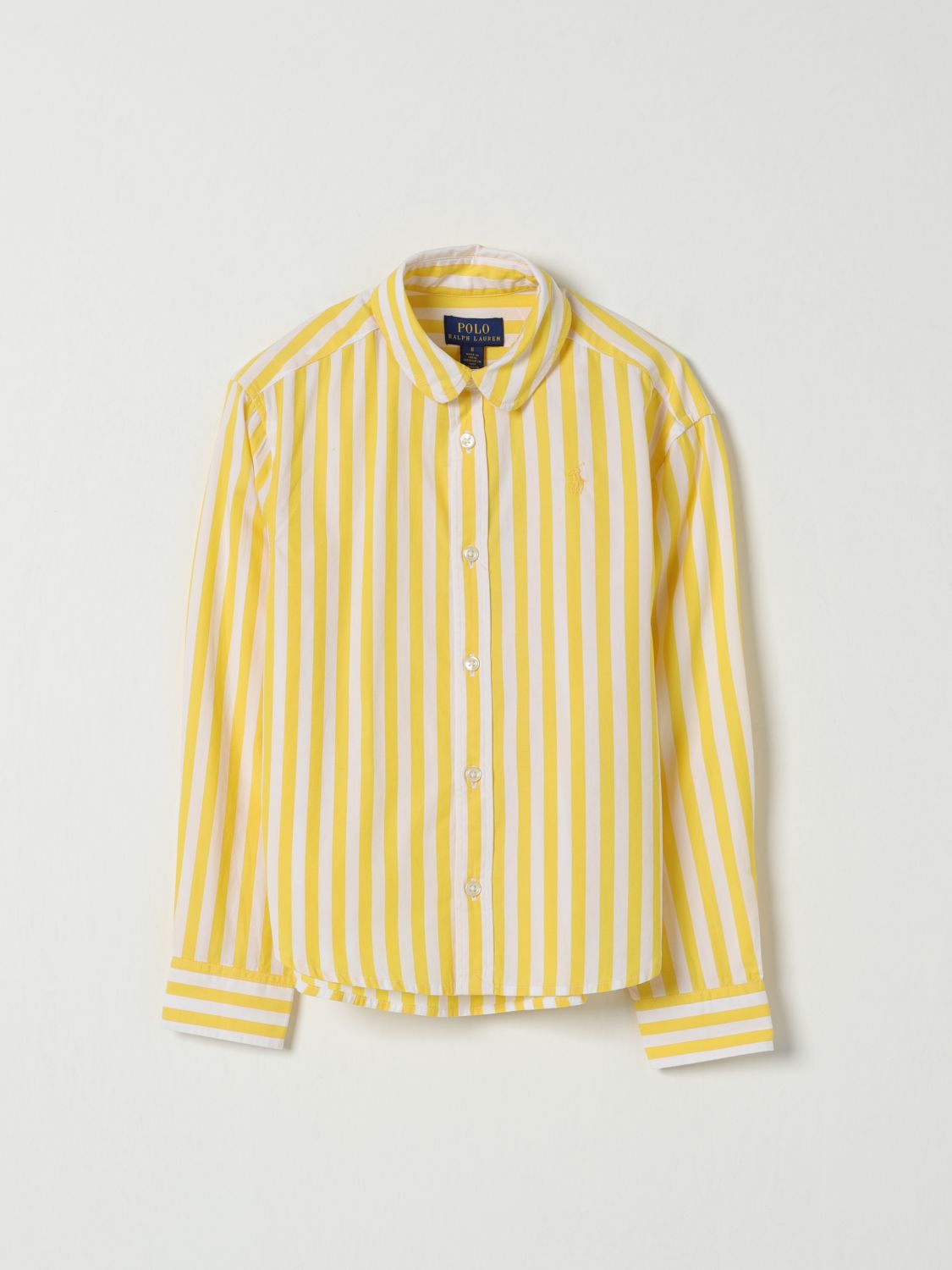 POLO RALPH LAUREN SHIRT: Shirt kids Polo Ralph Lauren, Yellow - Img 1