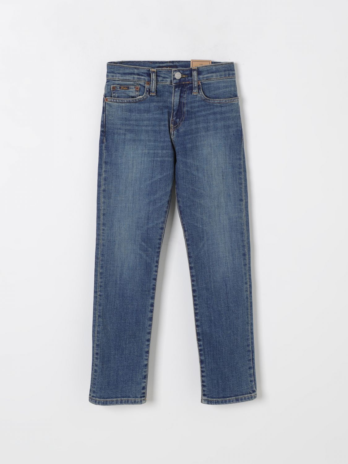 POLO RALPH LAUREN JEANS: Jeans kids Polo Ralph Lauren, Denim - Img 1