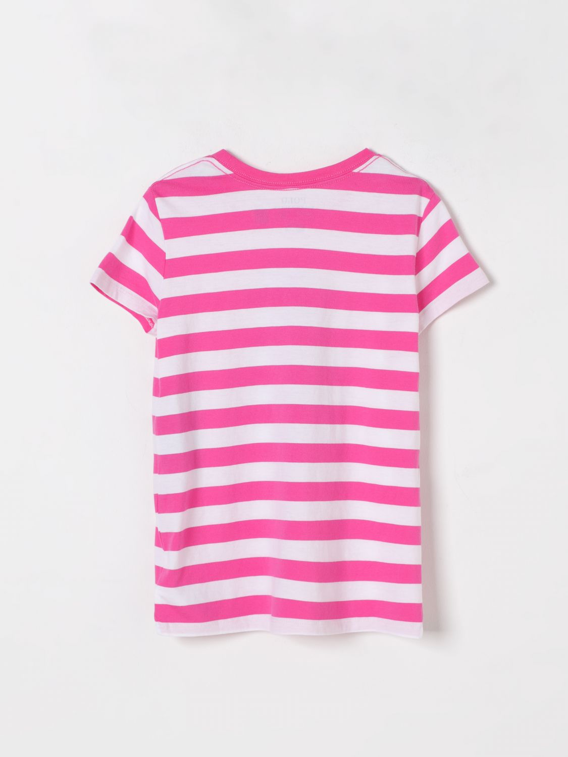 POLO RALPH LAUREN T-SHIRT: T-shirt kids Polo Ralph Lauren, Pink - Img 2