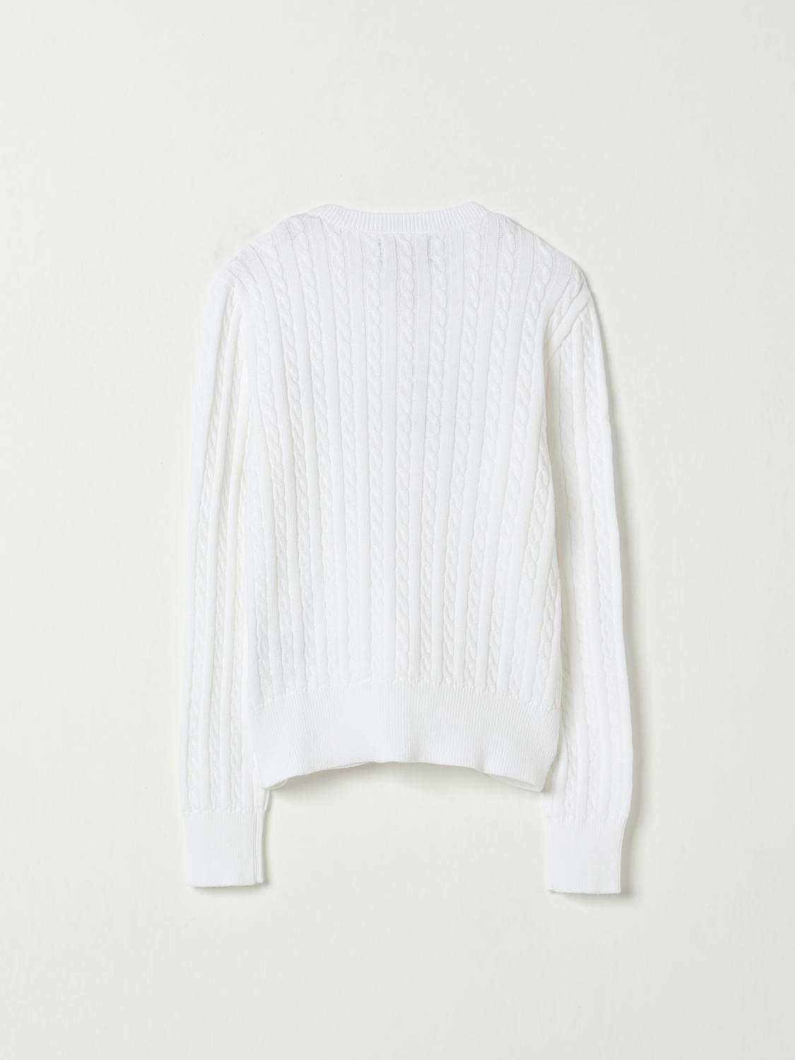 POLO RALPH LAUREN SWEATER: Sweater kids Polo Ralph Lauren, White - Img 2