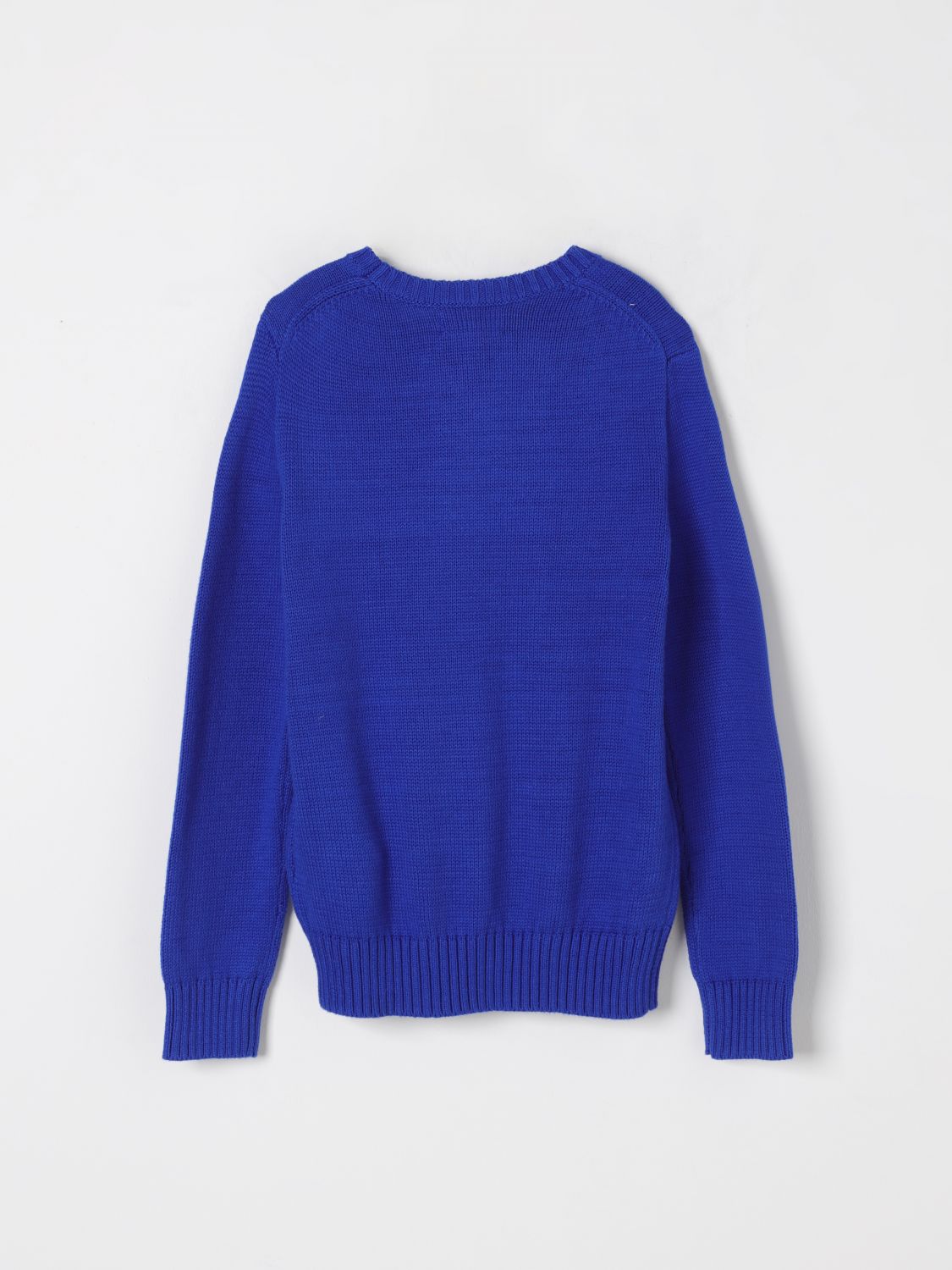 POLO RALPH LAUREN SWEATER: Sweater kids Polo Ralph Lauren, Royal Blue - Img 2