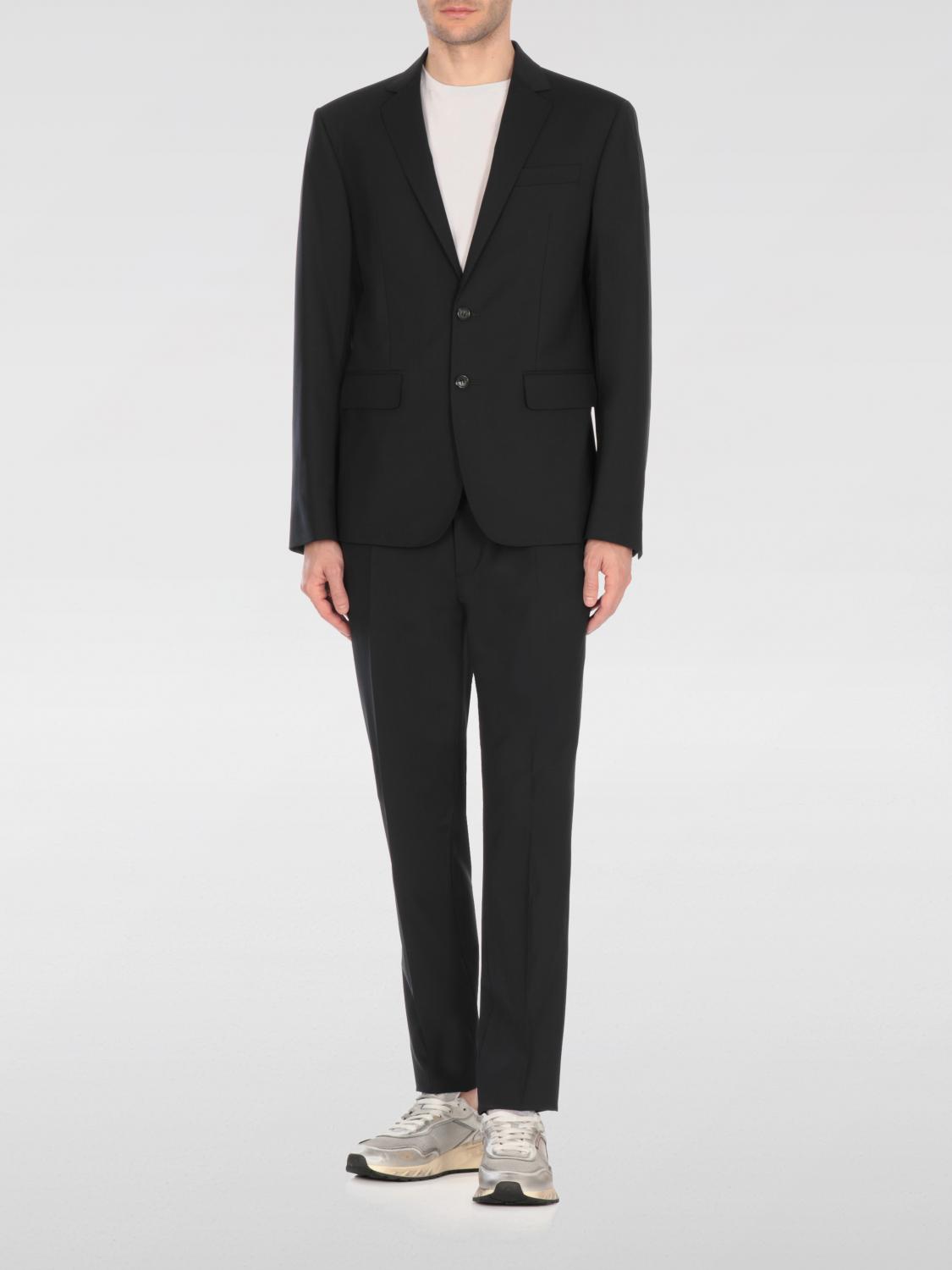 DSQUARED2 ABITO: Abito monopetto Dsquared2 in lana stretch , Blue - Img 2
