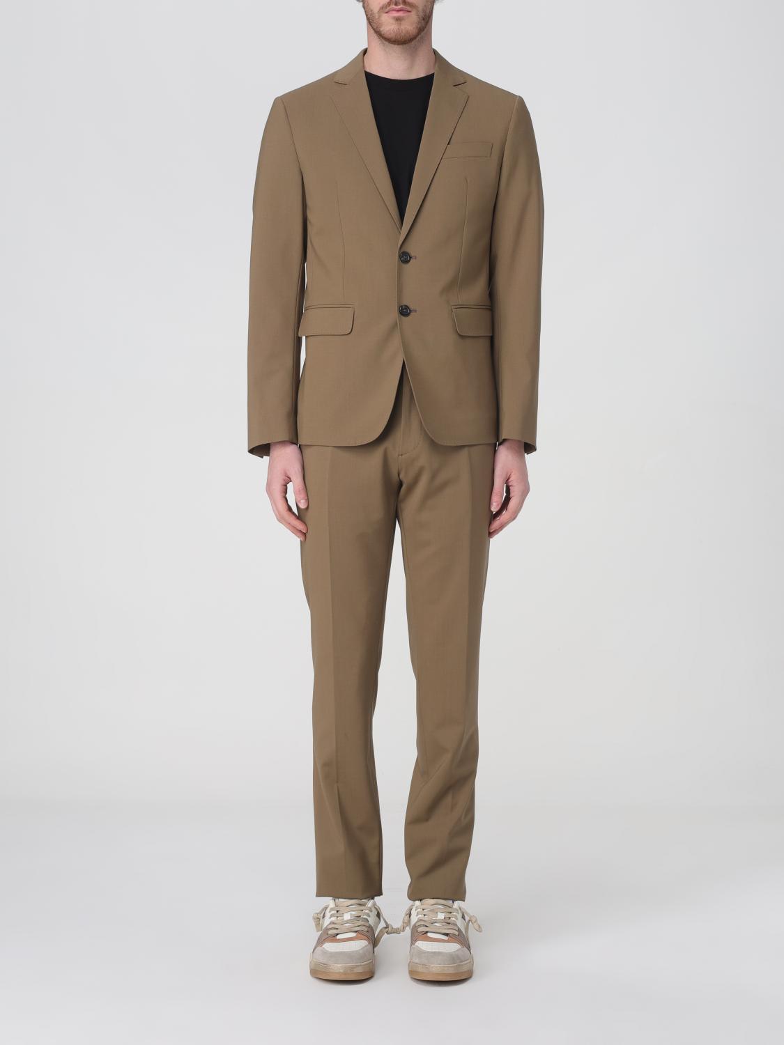 DSQUARED2 КЛАССИЧЕСКИЙ КОСТЮМ: Классический костюм Мужское Dsquared2, Табачный - Img 1