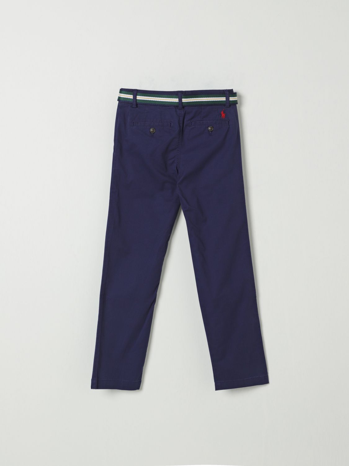 POLO RALPH LAUREN PANTS: Pants kids Polo Ralph Lauren, Blue - Img 2