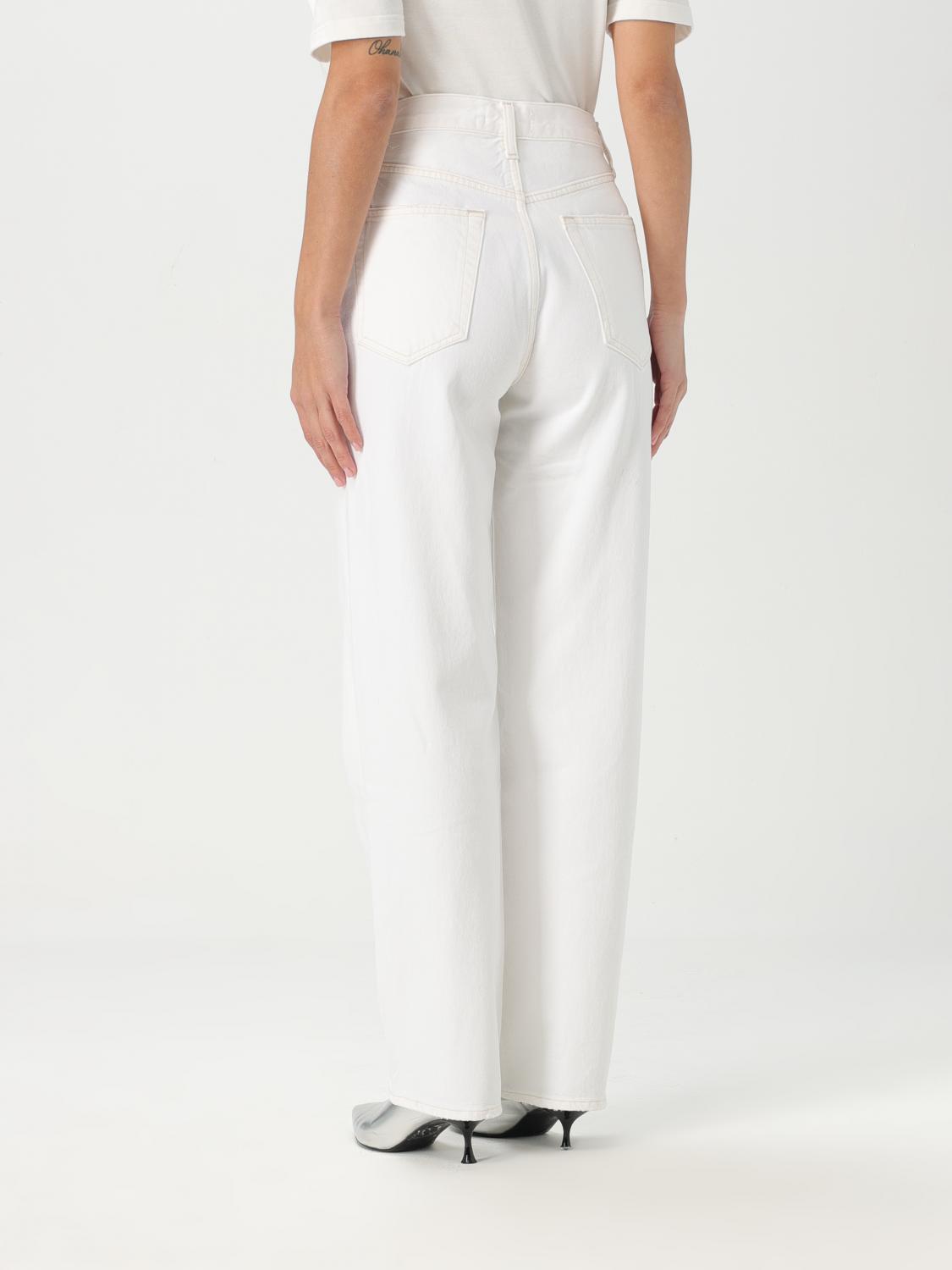 AGOLDE JEANS: Jeans femme Agolde, Blanc - Img 2