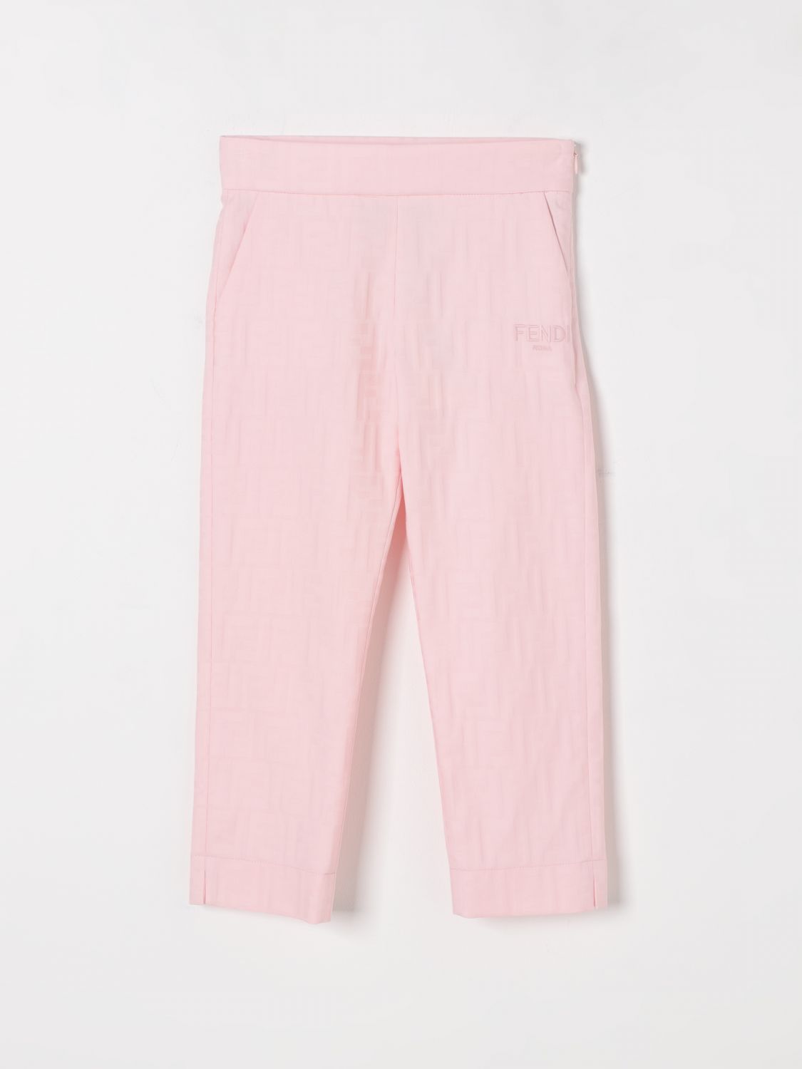 FENDI PANTALÓN: Pantalón niños Fendi, Rosa - Img 1