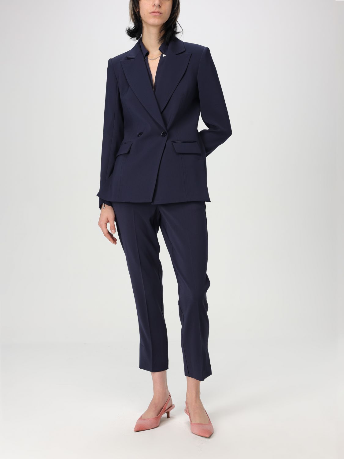 PATRIZIA PEPE JACKET: Jacket woman Patrizia Pepe, Navy - Img 2