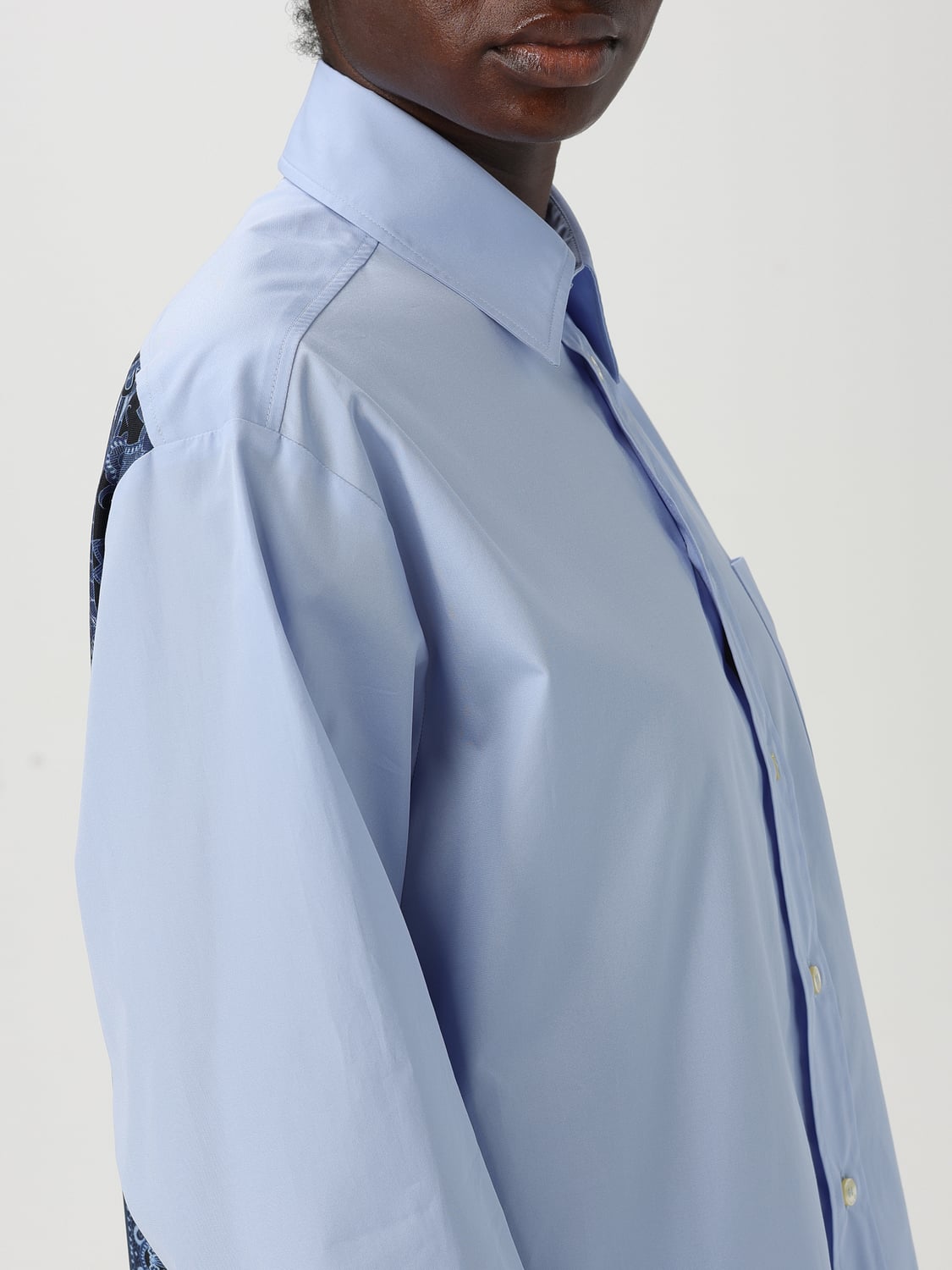 ETRO CAMISA: Camisa mujer Etro, Azul Claro - Img 5