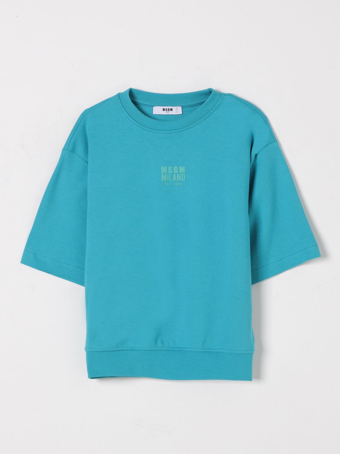 MSGM KIDS PULLOVER: Pullover kinder MSGM Kids, Blau - Img 1