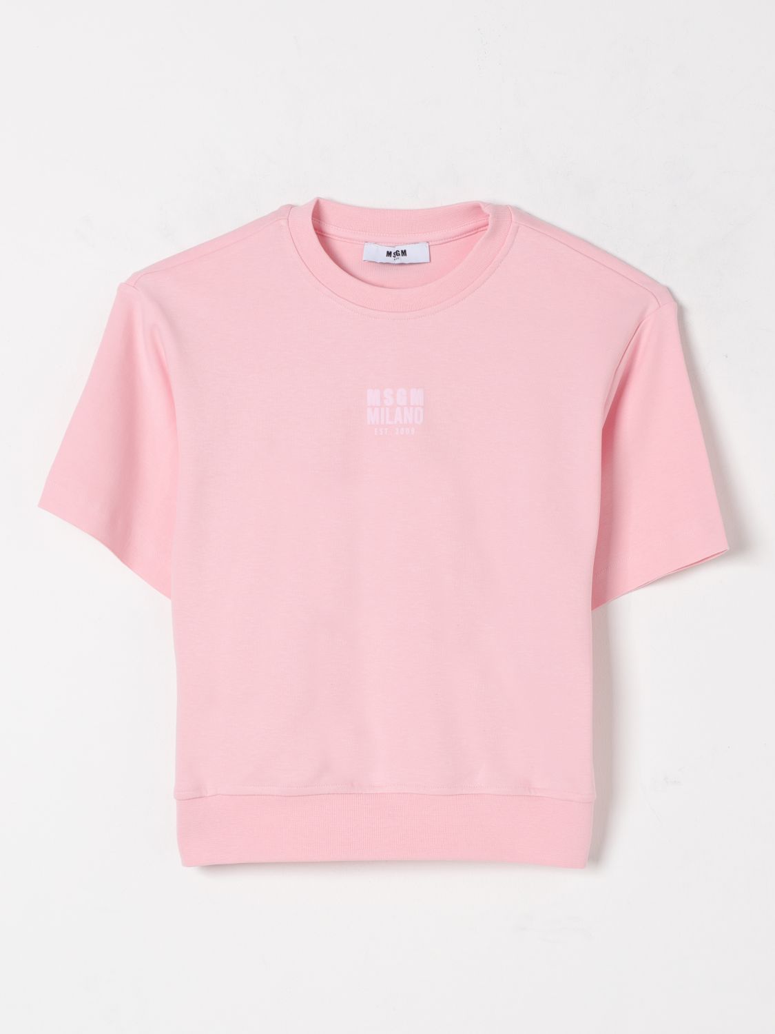 MSGM KIDS PULLOVER: Pullover kinder MSGM Kids, Pink - Img 1