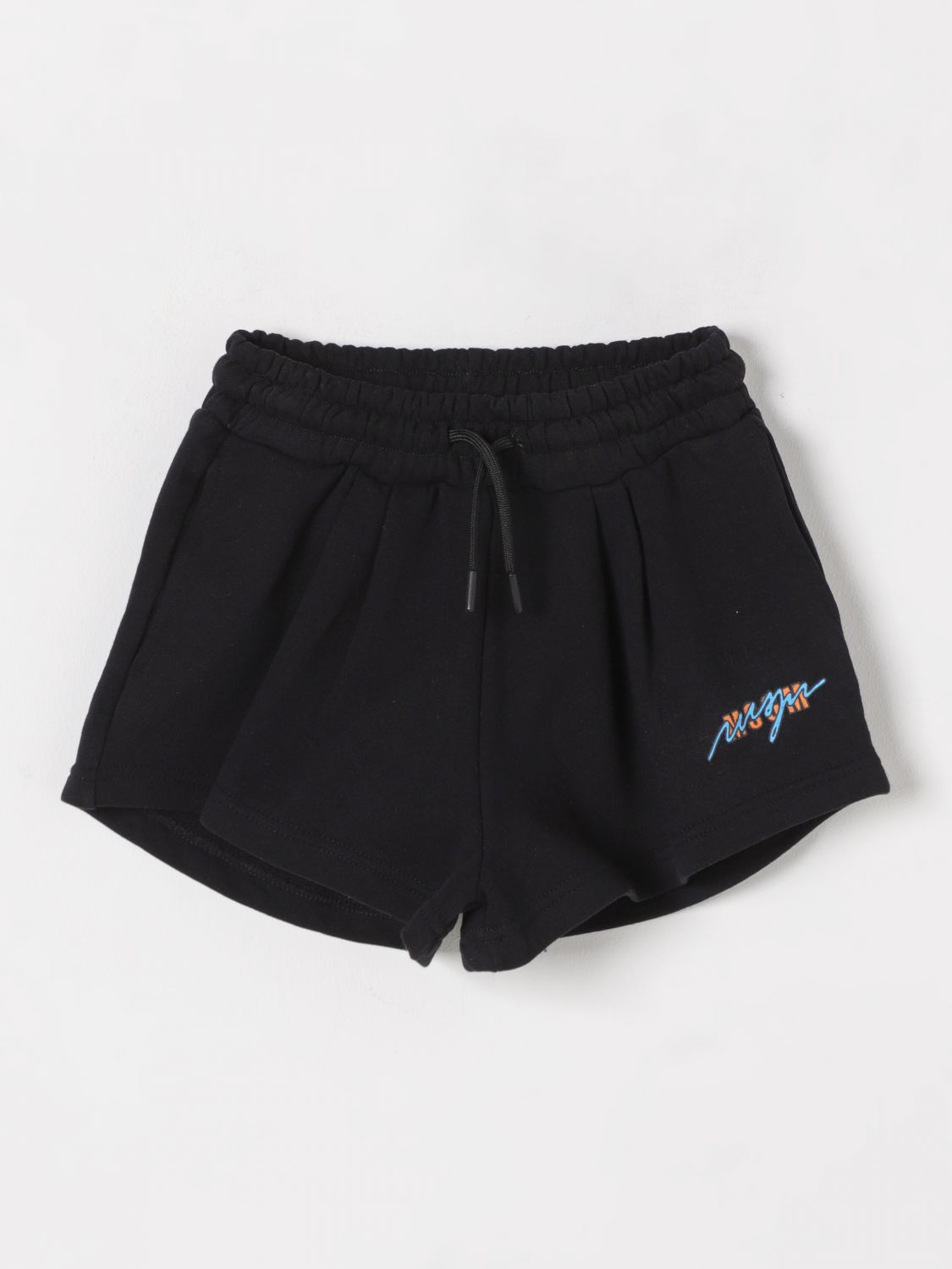 MSGM KIDS SHORT: Short kids MSGM Kids, Black - Img 1