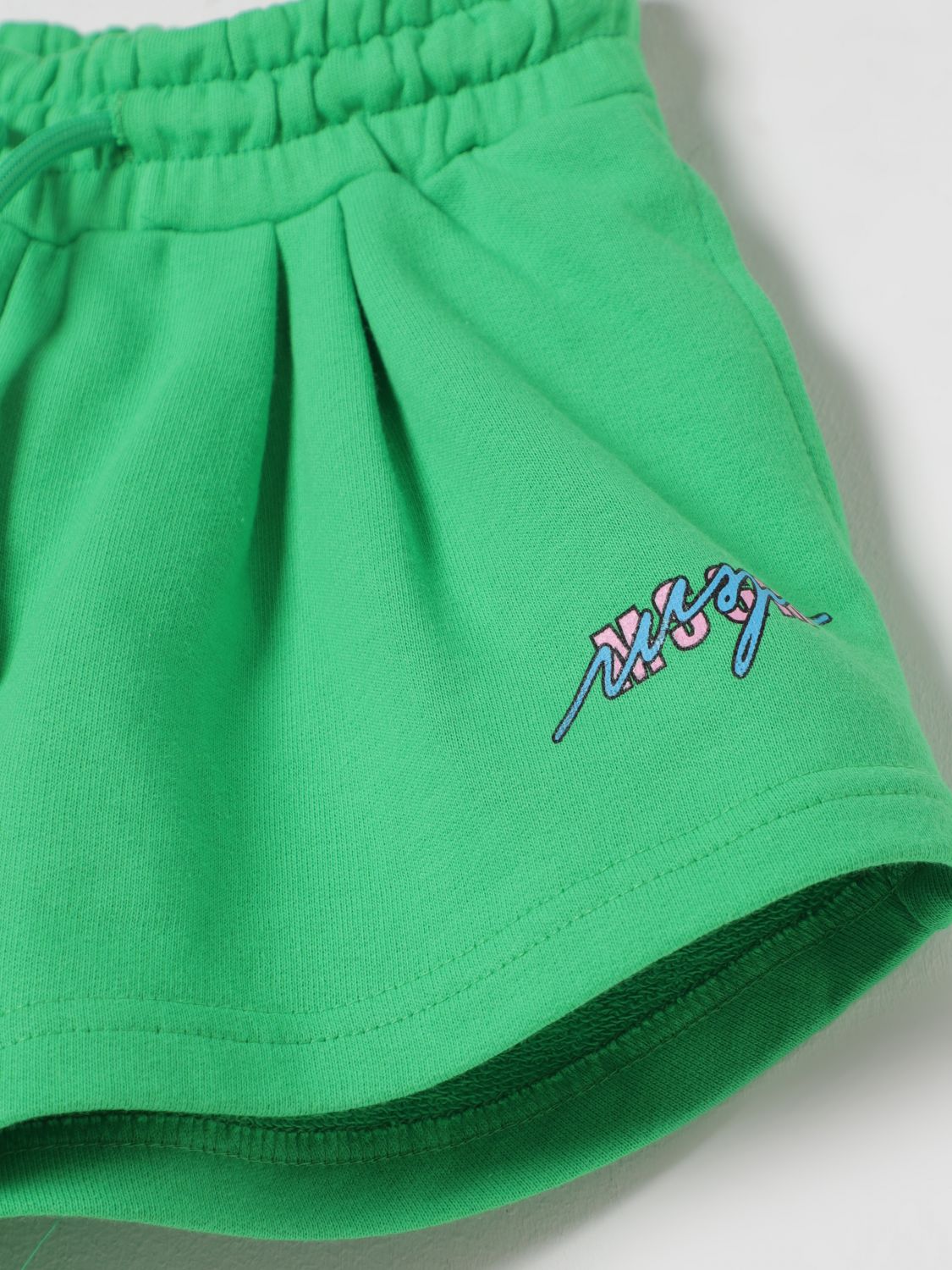 MSGM KIDS PANTALONES CORTOS: Pantalones cortos niños MSGM Kids, Verde - Img 3