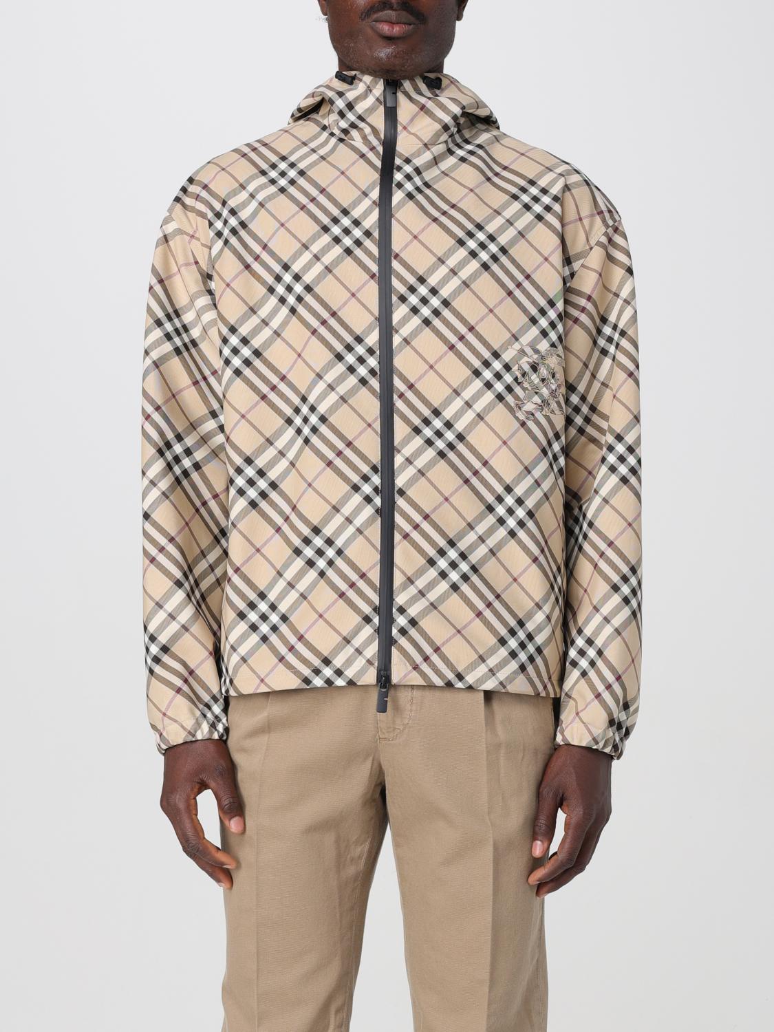 BURBERRY JACKET: Jacket men Burberry, Beige - Img 1