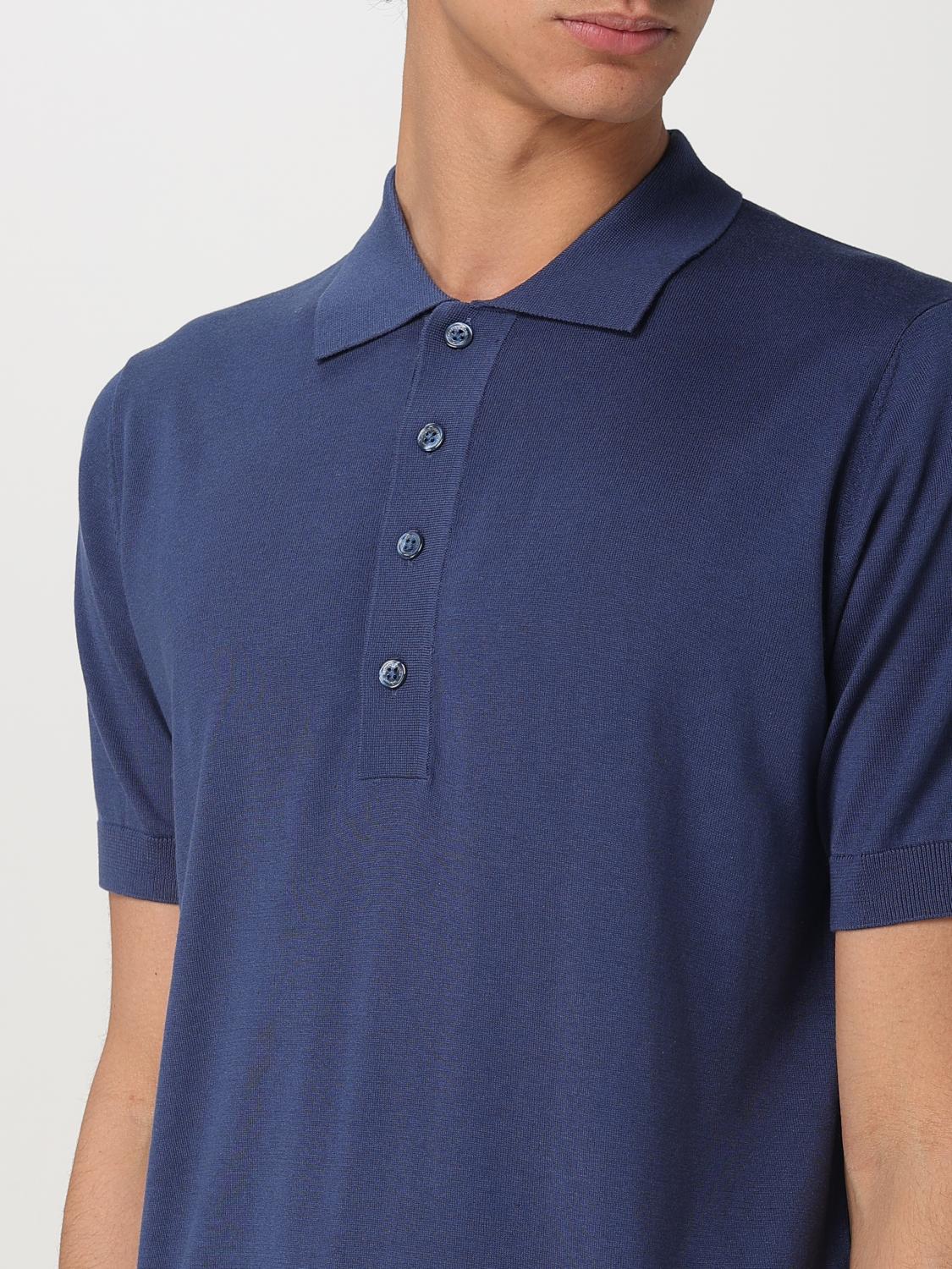 PAOLO PECORA POLO: Polo hombre Paolo Pecora, Azul Oscuro 1 - Img 3
