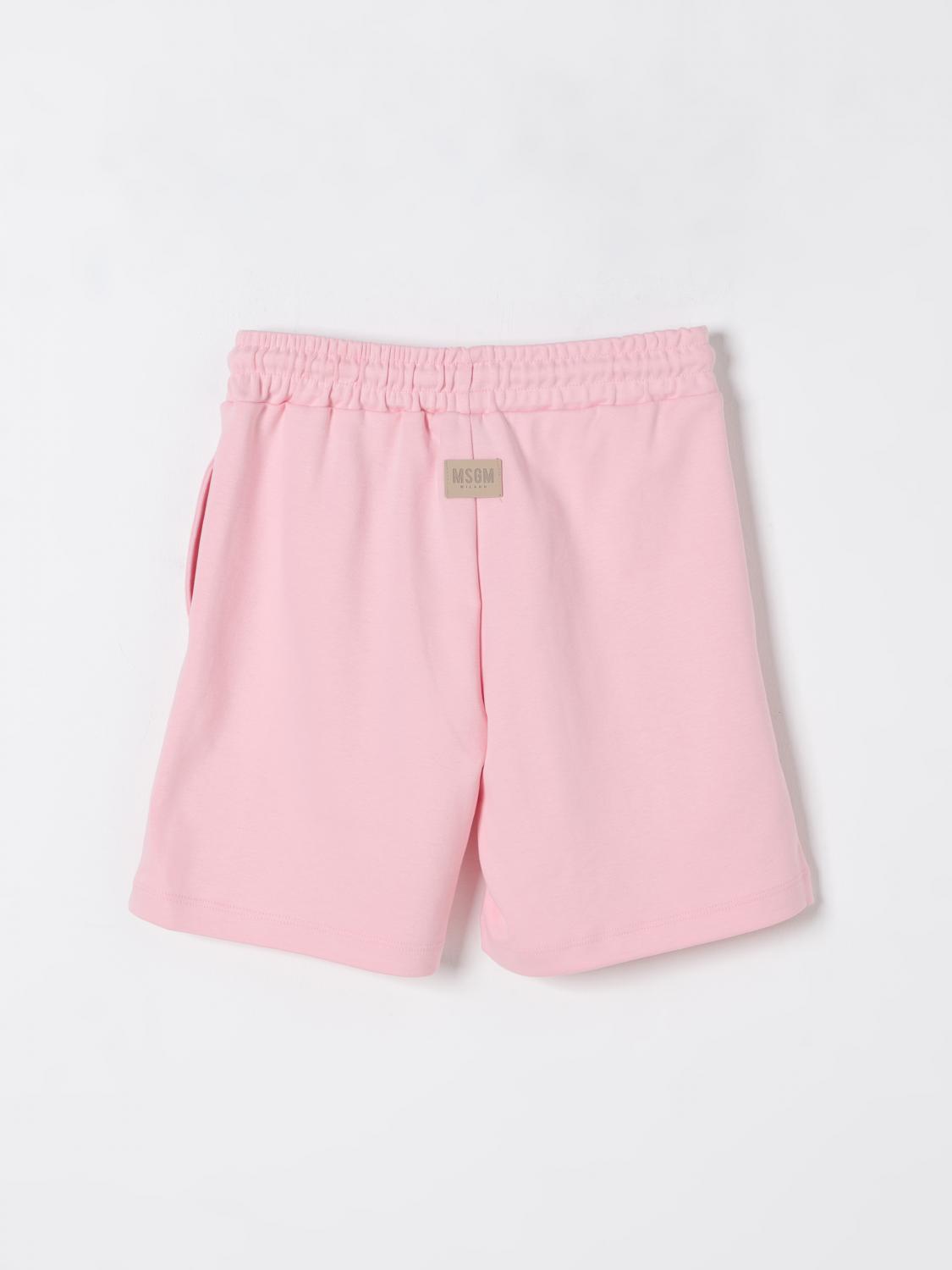 MSGM KIDS PANTALONES CORTOS: Pantalones cortos niños MSGM Kids, Rosa - Img 2