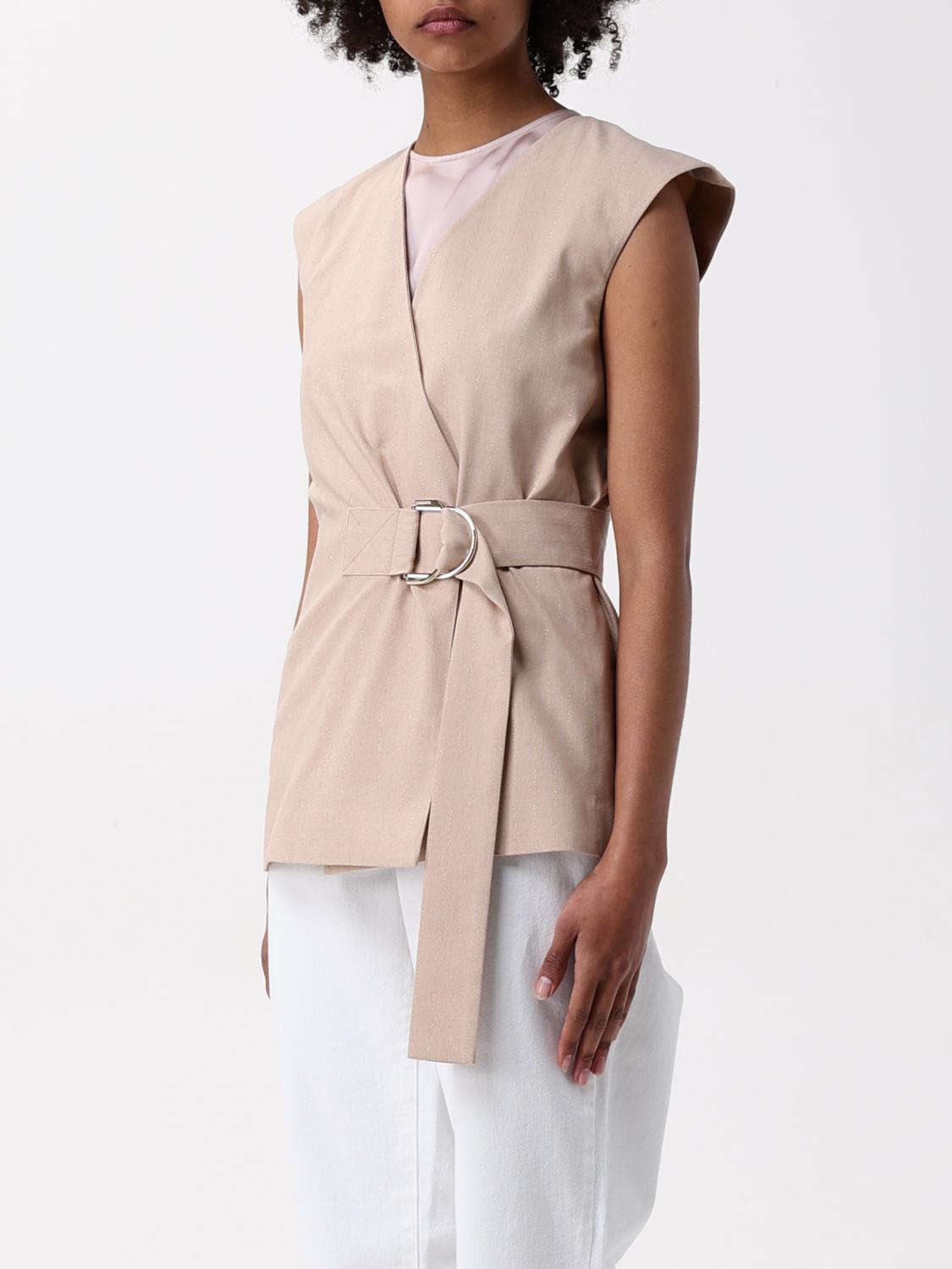 LIU JO WESTE: Jacke damen Liu Jo, Braun - Img 3