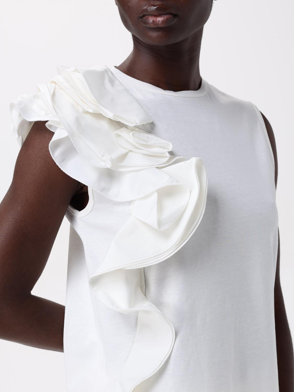 LIU JO TOP: Camisa mujer Liu Jo, Blanco - Img 4