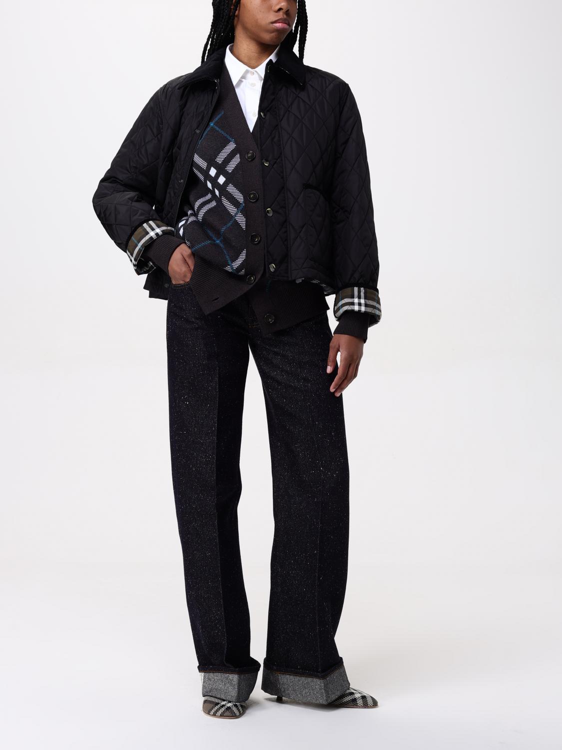 BURBERRY JACKET: Jacket woman Burberry, Black - Img 2