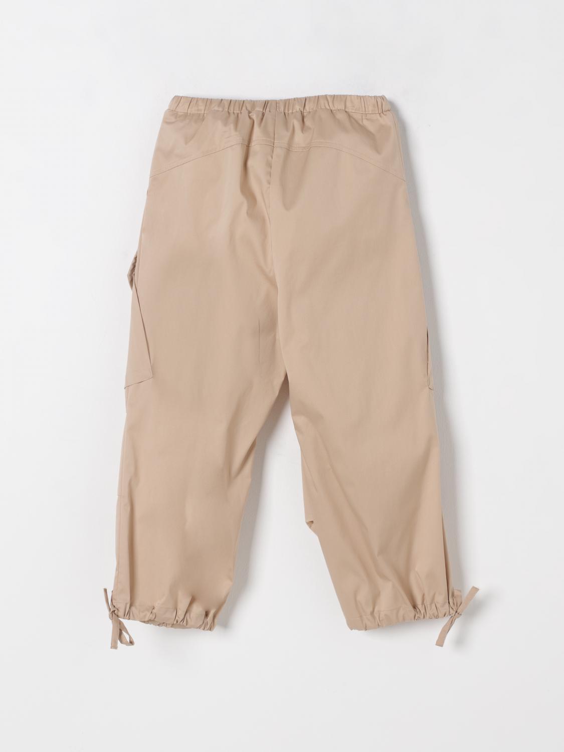 MSGM KIDS PANTS: Pants kids MSGM Kids, Beige - Img 2