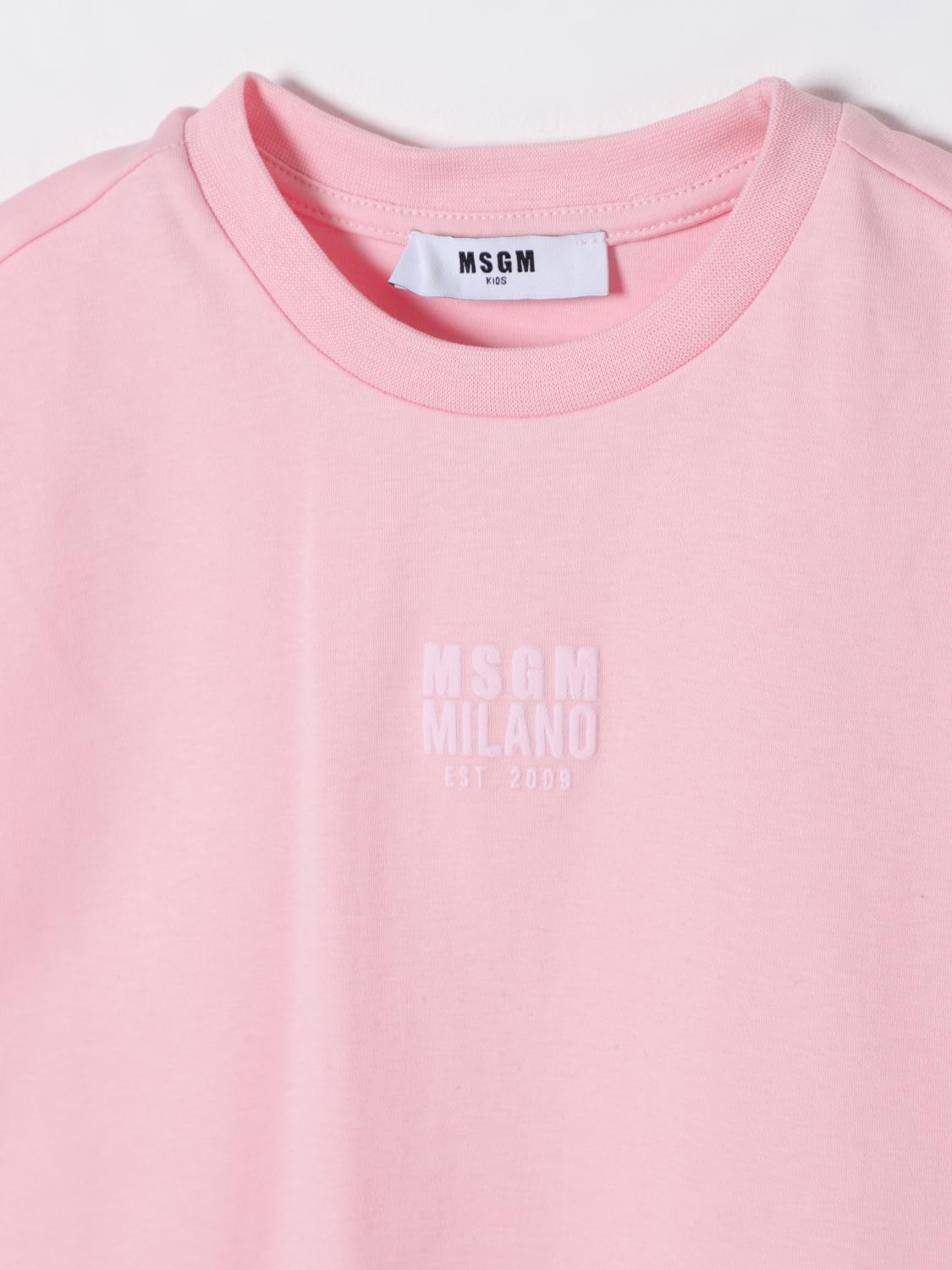 MSGM KIDS JERSEY: Jersey niños MSGM Kids, Rosa - Img 3