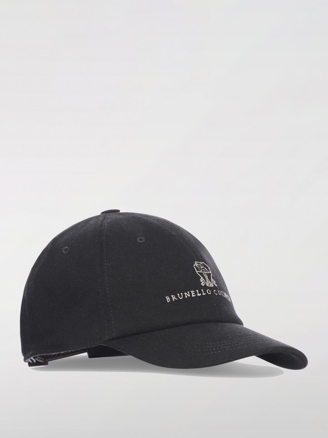 BRUNELLO CUCINELLI HAT: Hat men Brunello Cucinelli, Black - Img 1