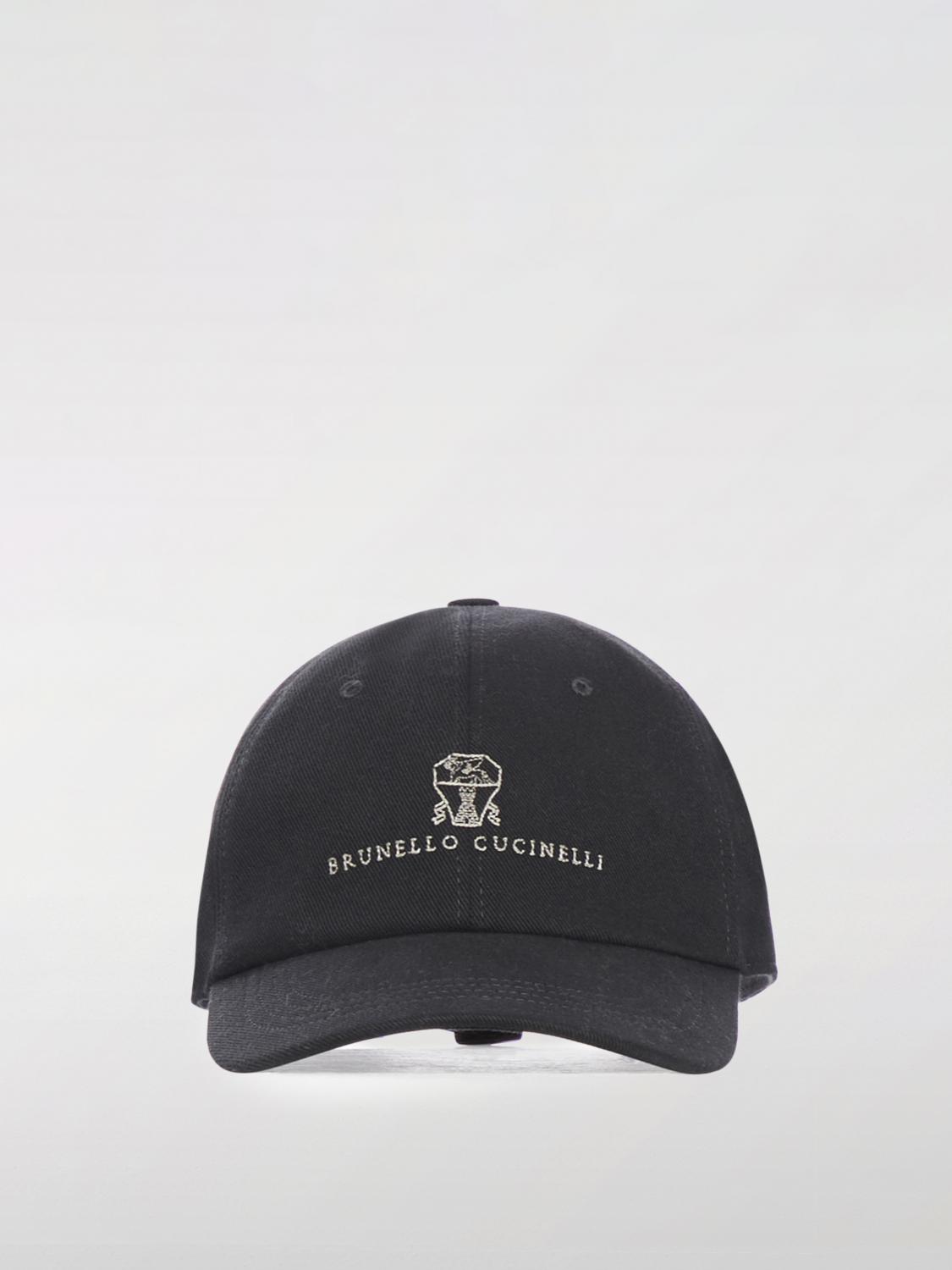 BRUNELLO CUCINELLI HAT: Hat men Brunello Cucinelli, Black - Img 2
