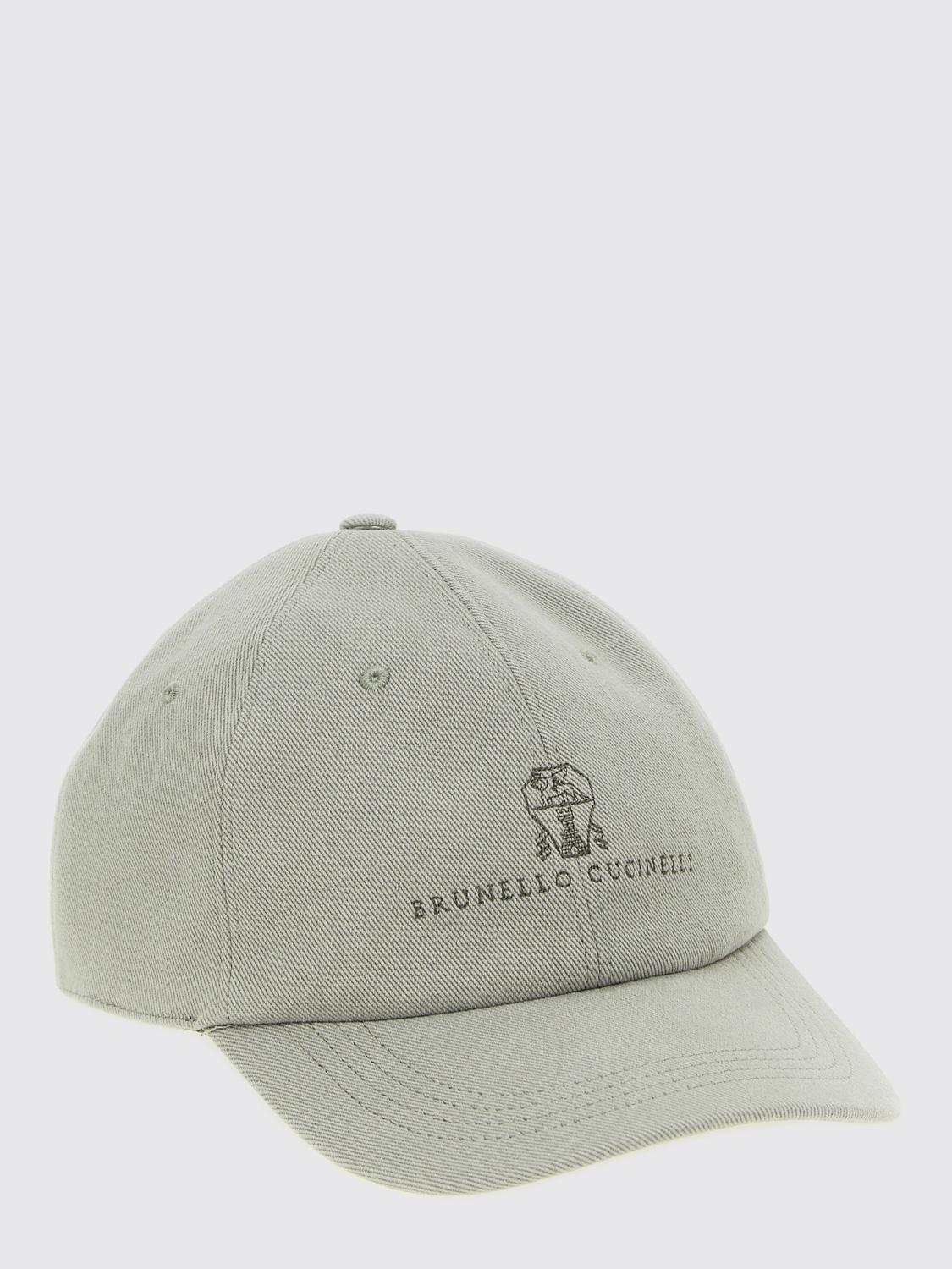 BRUNELLO CUCINELLI HAT: Hat men Brunello Cucinelli, Grey - Img 1
