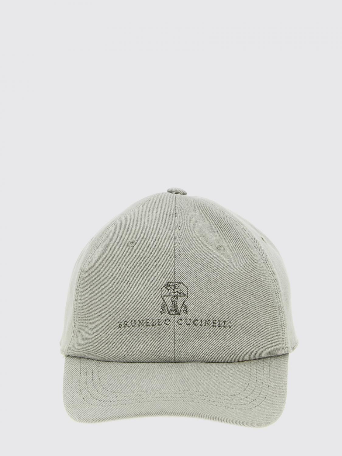 BRUNELLO CUCINELLI HAT: Hat men Brunello Cucinelli, Grey - Img 2
