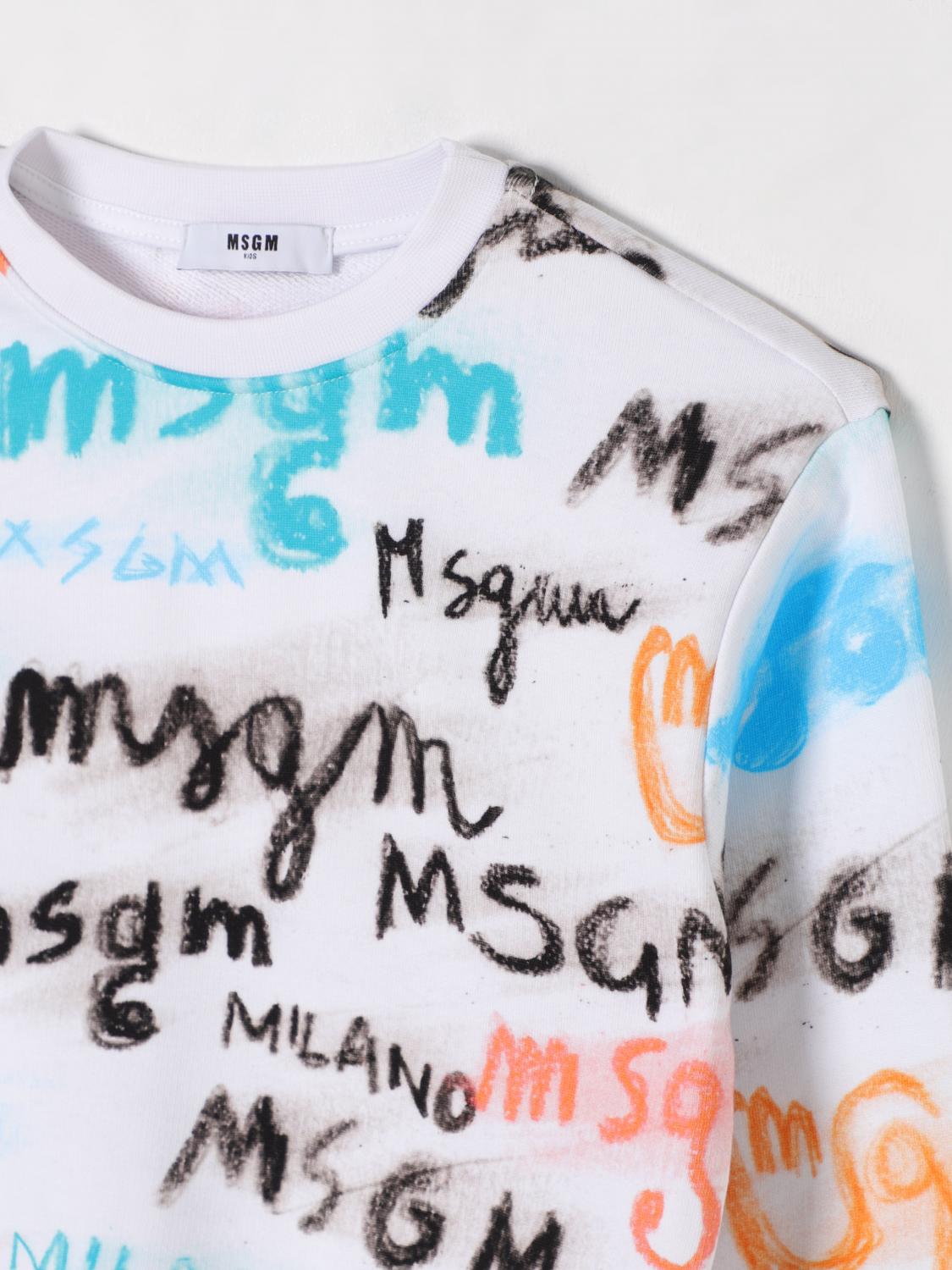 MSGM KIDS MAGLIA: Maglia bambino MSGM Kids, Bianco - Img 3