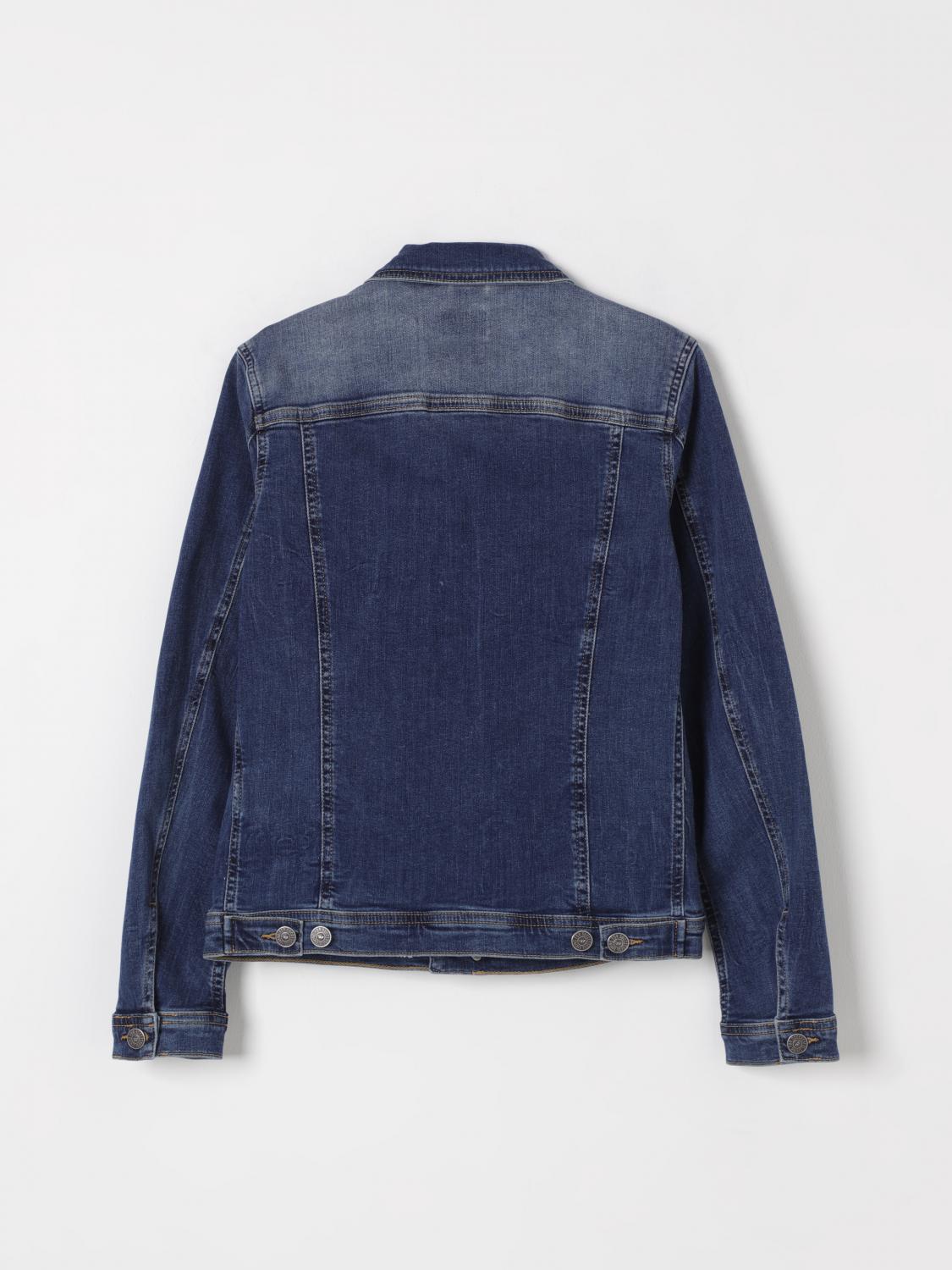 DIESEL: Jacket kids - Blue | Diesel jacket 00J4QCKXBNR online at  