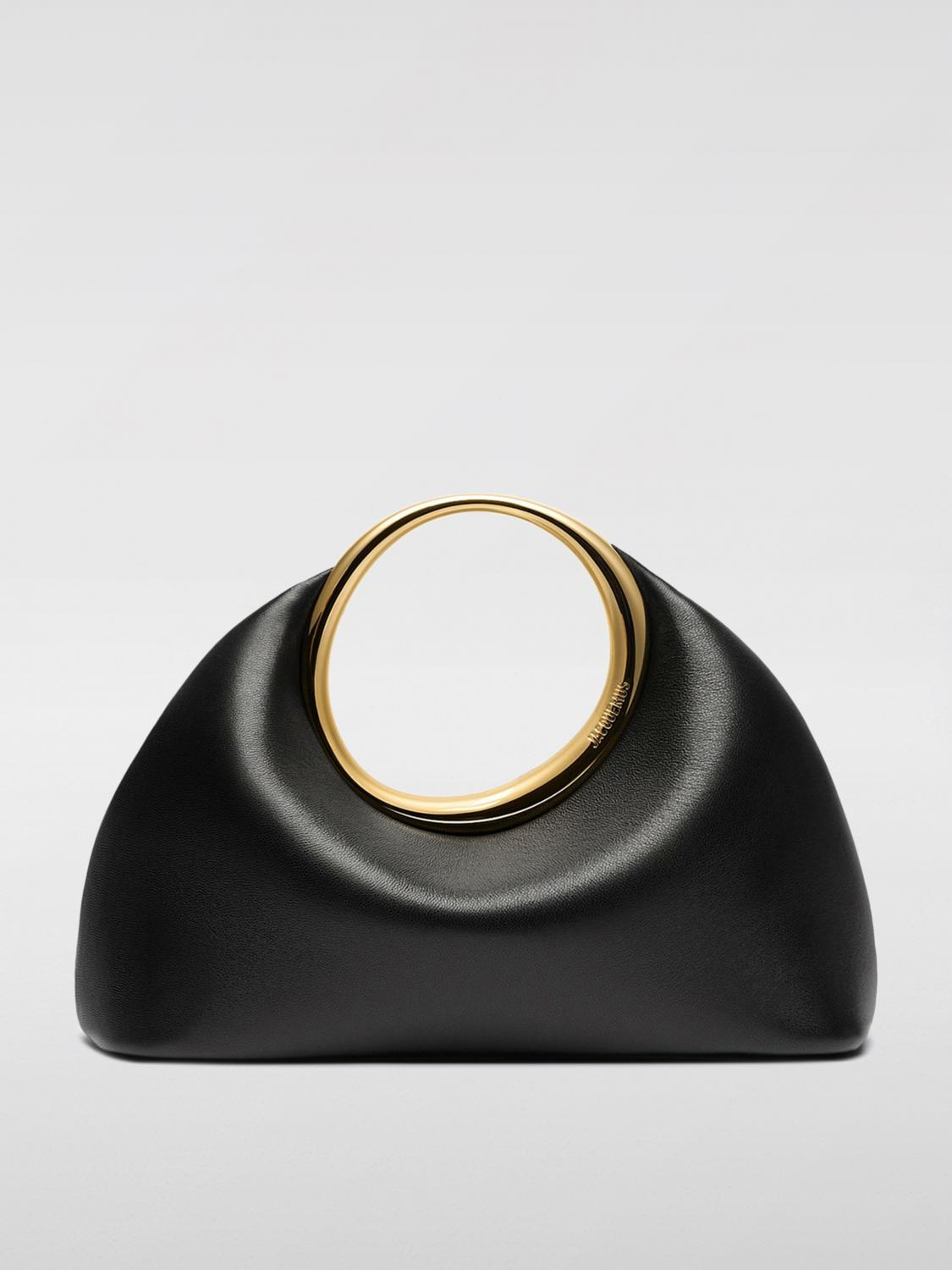 JACQUEMUS BORSA MINI: Borsa Le Petite Calino Jacquemus in nappa , Nero - Img 1