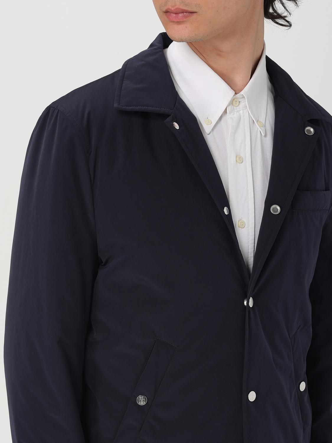 BRUNELLO CUCINELLI JACKET: Jacket men Brunello Cucinelli, Blue - Img 5