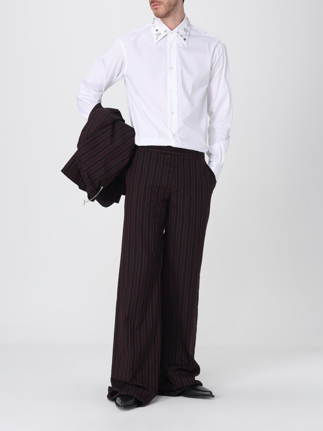 MCQUEEN PANTS: Pants men McQueen, Black - Img 2