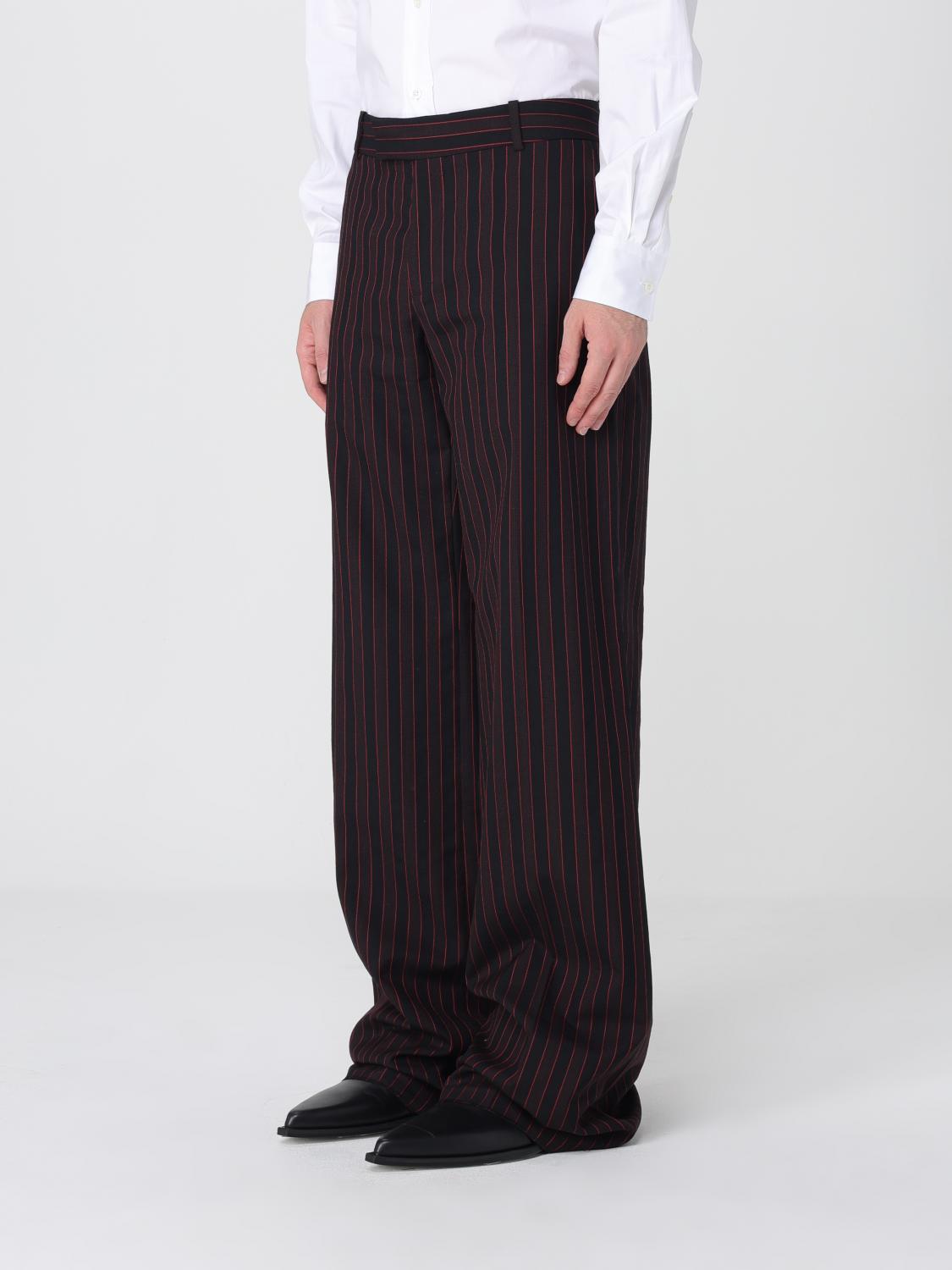 MCQUEEN PANTS: Pants men McQueen, Black - Img 4
