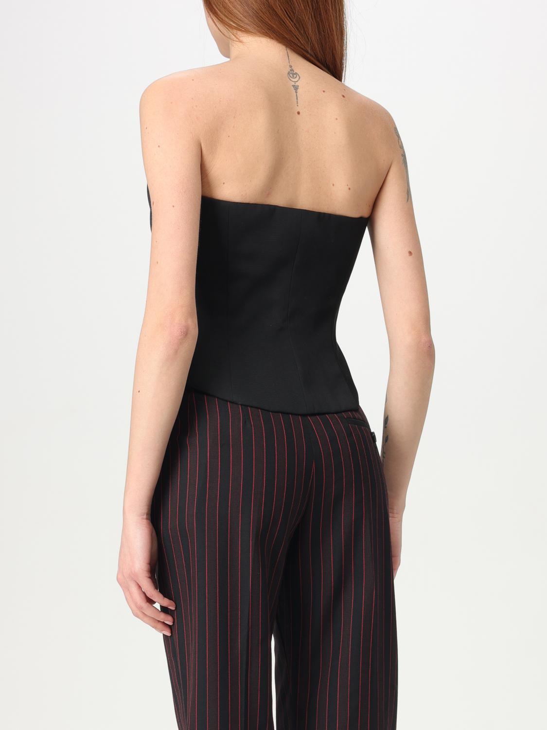 MCQUEEN TOP: Pull femme McQueen, Noir - Img 3
