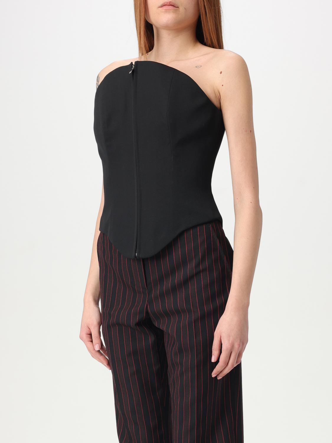 MCQUEEN TOP: Pull femme McQueen, Noir - Img 4