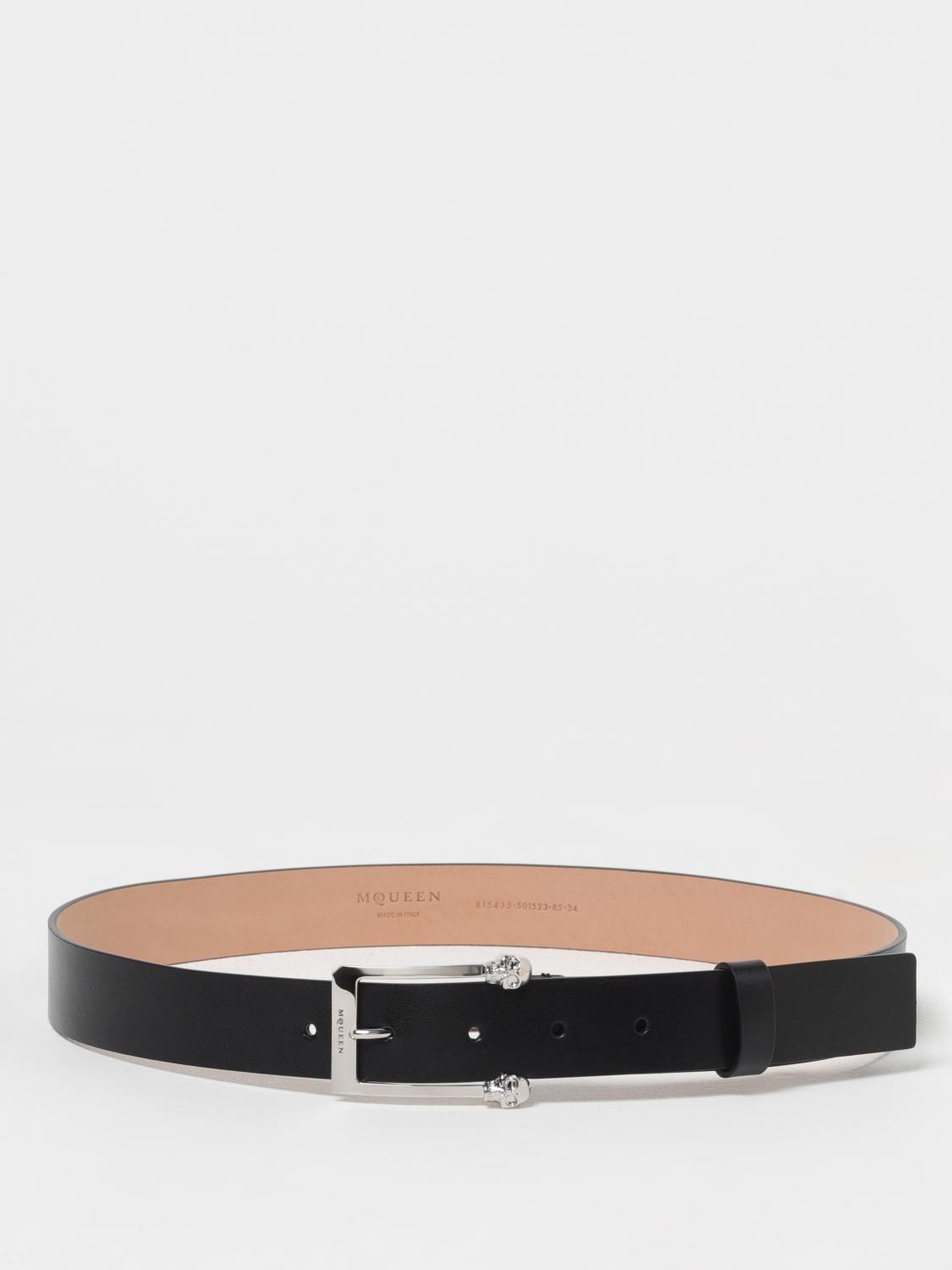 MCQUEEN BELT: Belt men McQueen, Black - Img 1