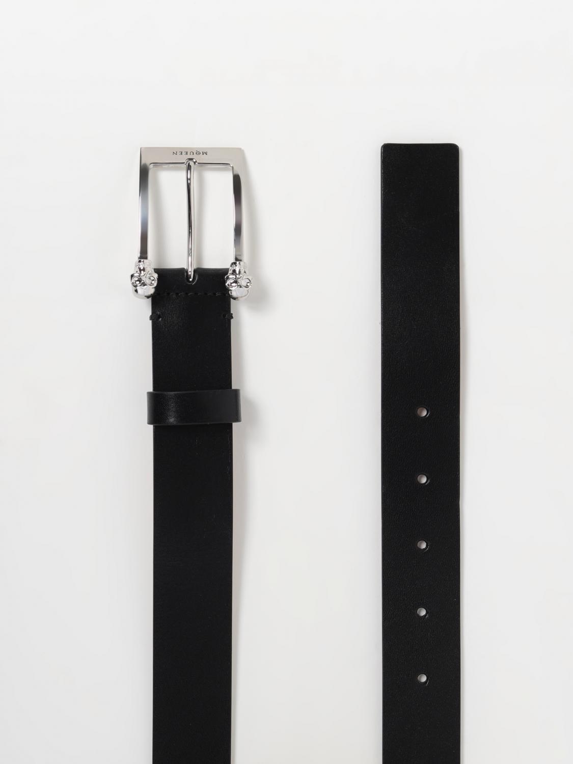 MCQUEEN BELT: Belt men McQueen, Black - Img 3