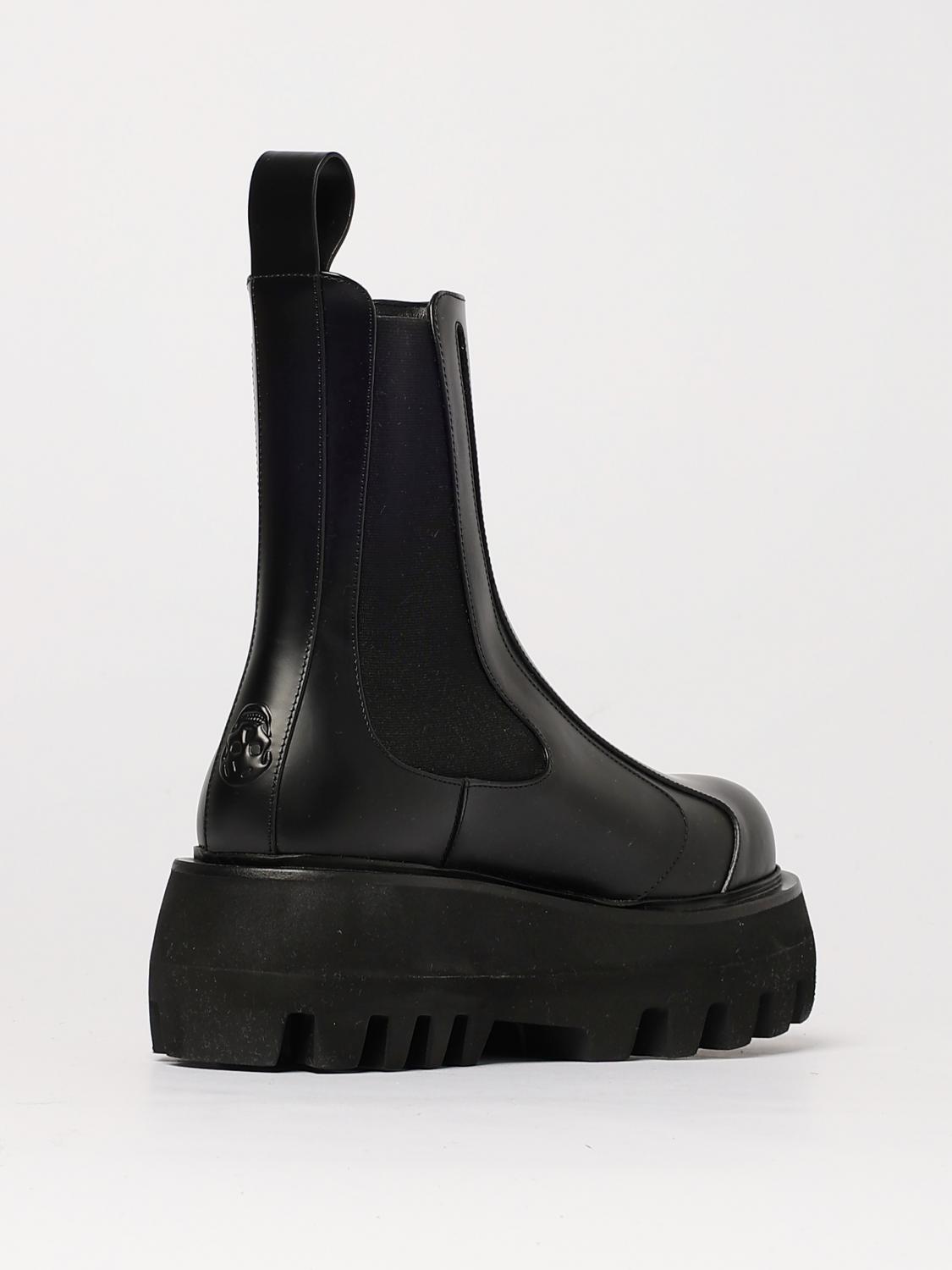 MCQUEEN BOOT: Boots men McQueen, Black - Img 3