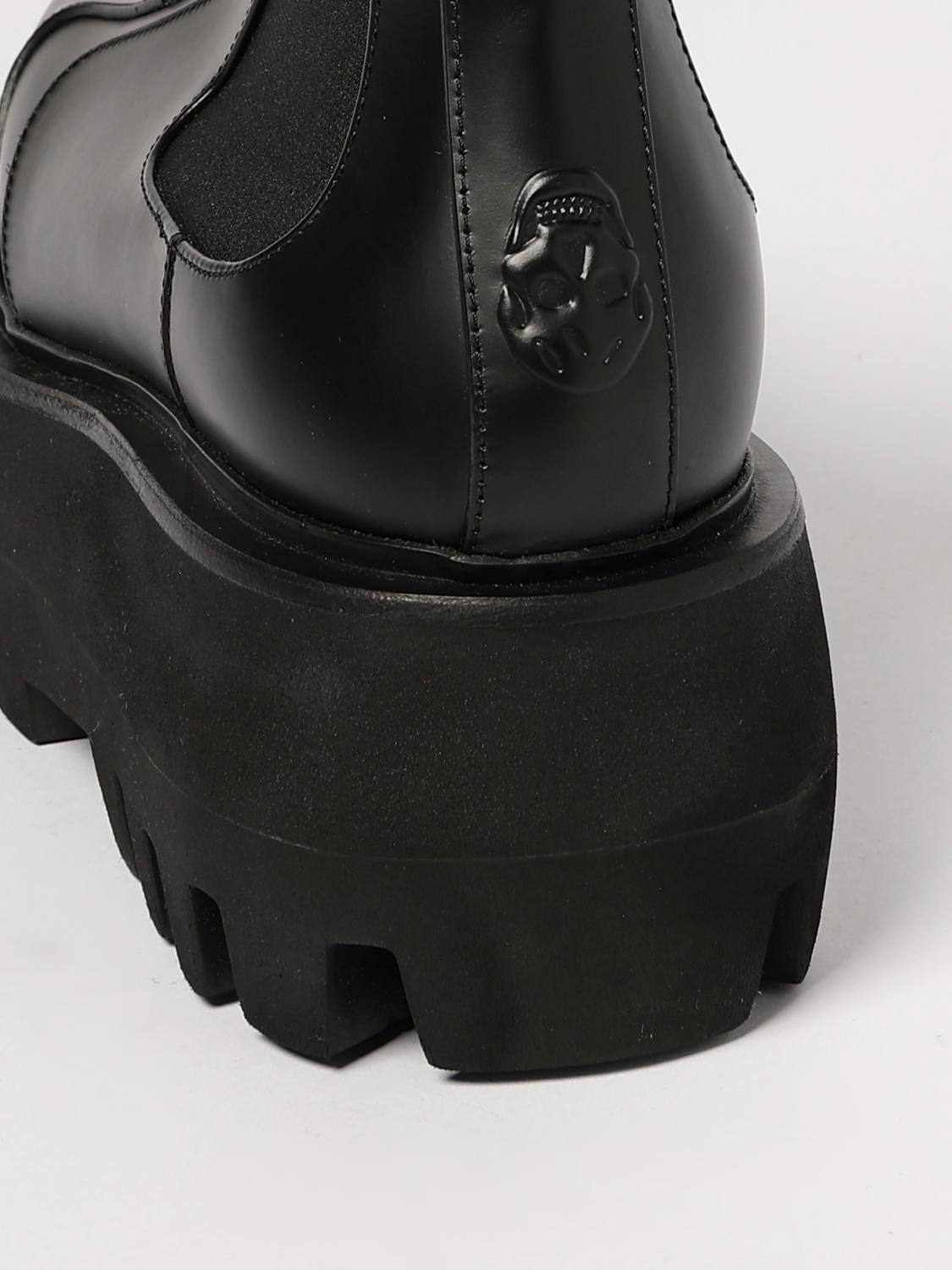 MCQUEEN BOOT: Boots men McQueen, Black - Img 4
