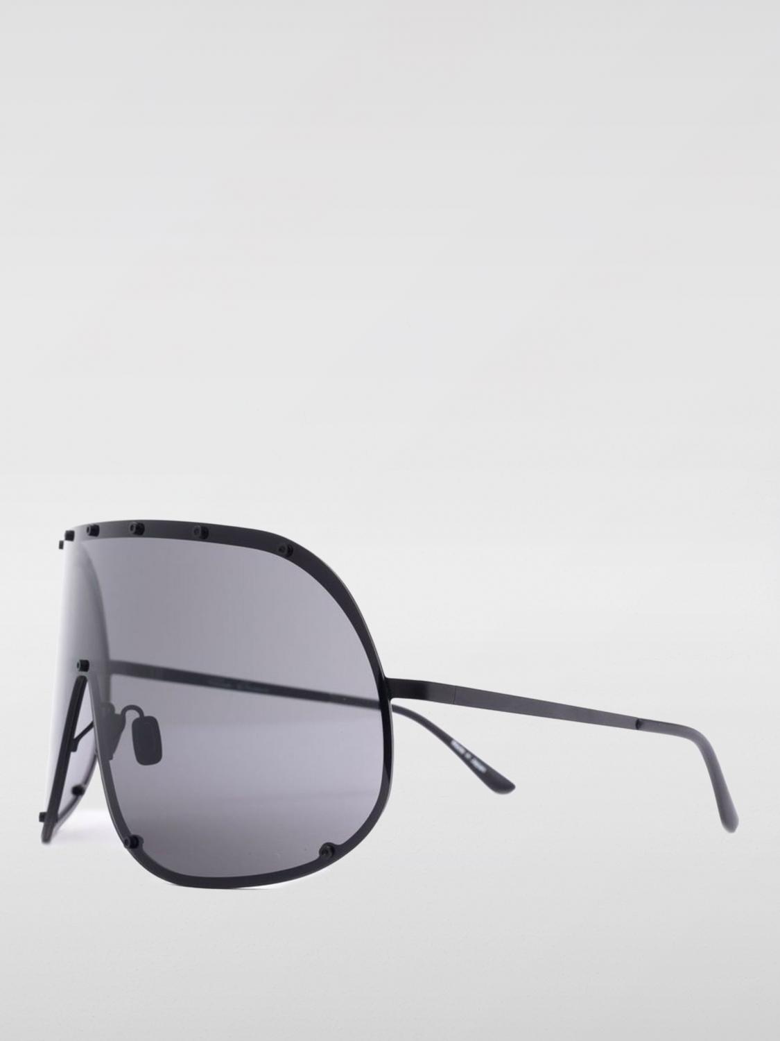 RICK OWENS 선글라스: Rick Owens 오버사이즈 아세테이트 선글라스, 블랙 - Img 1