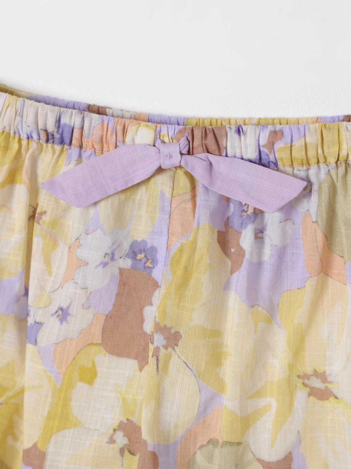 ZIMMERMANN PANTALON COURT: Pantalon court enfant Zimmermann, Violet - Img 3