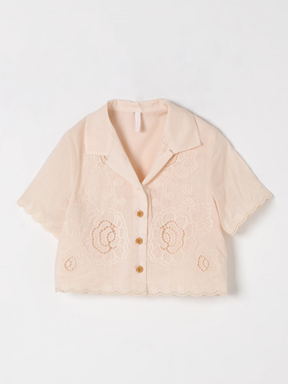 ZIMMERMANN SHIRT: Shirt kids Zimmermann, Beige - Img 1